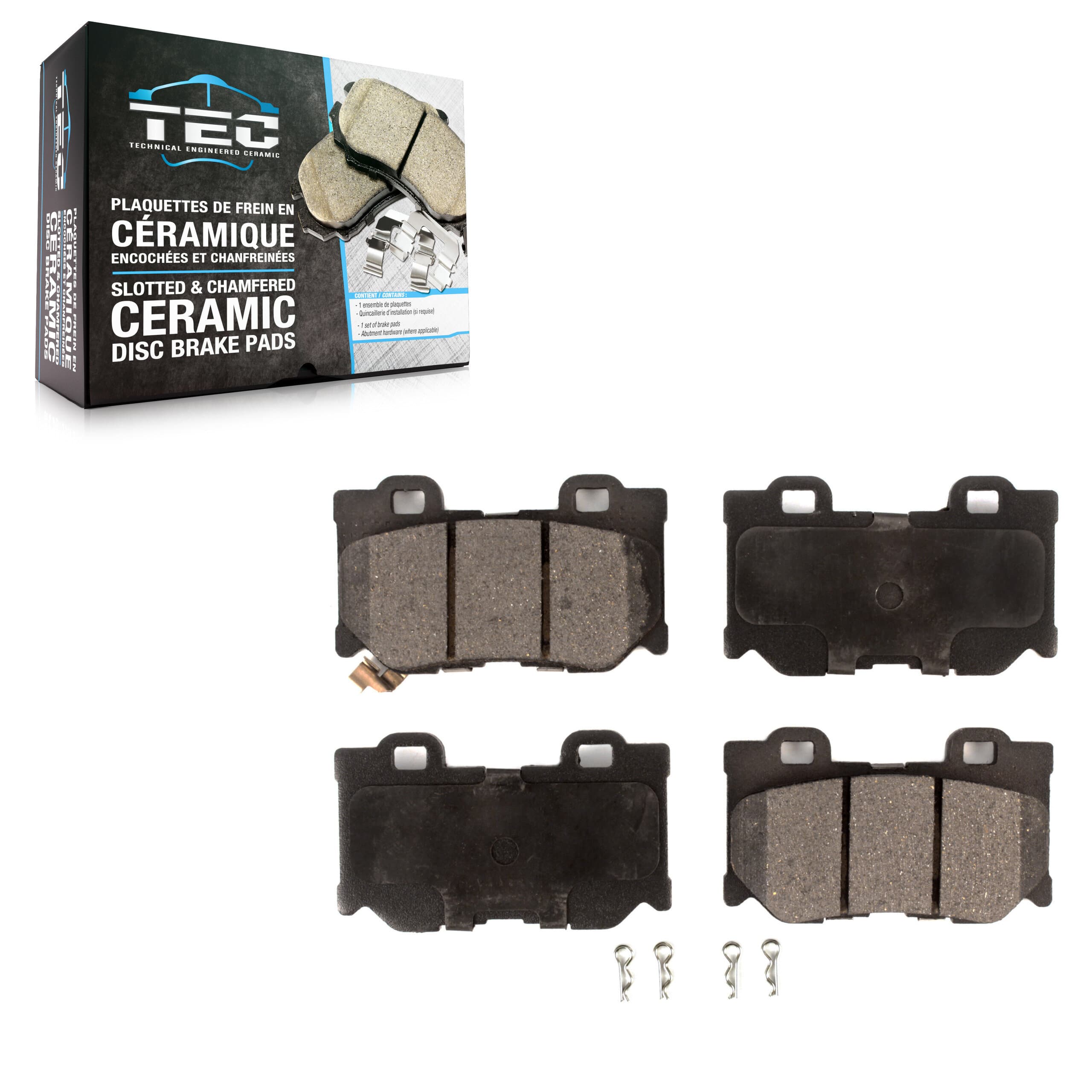 TEC - TEC-1347 - Rear Disc Brake Pad image 1