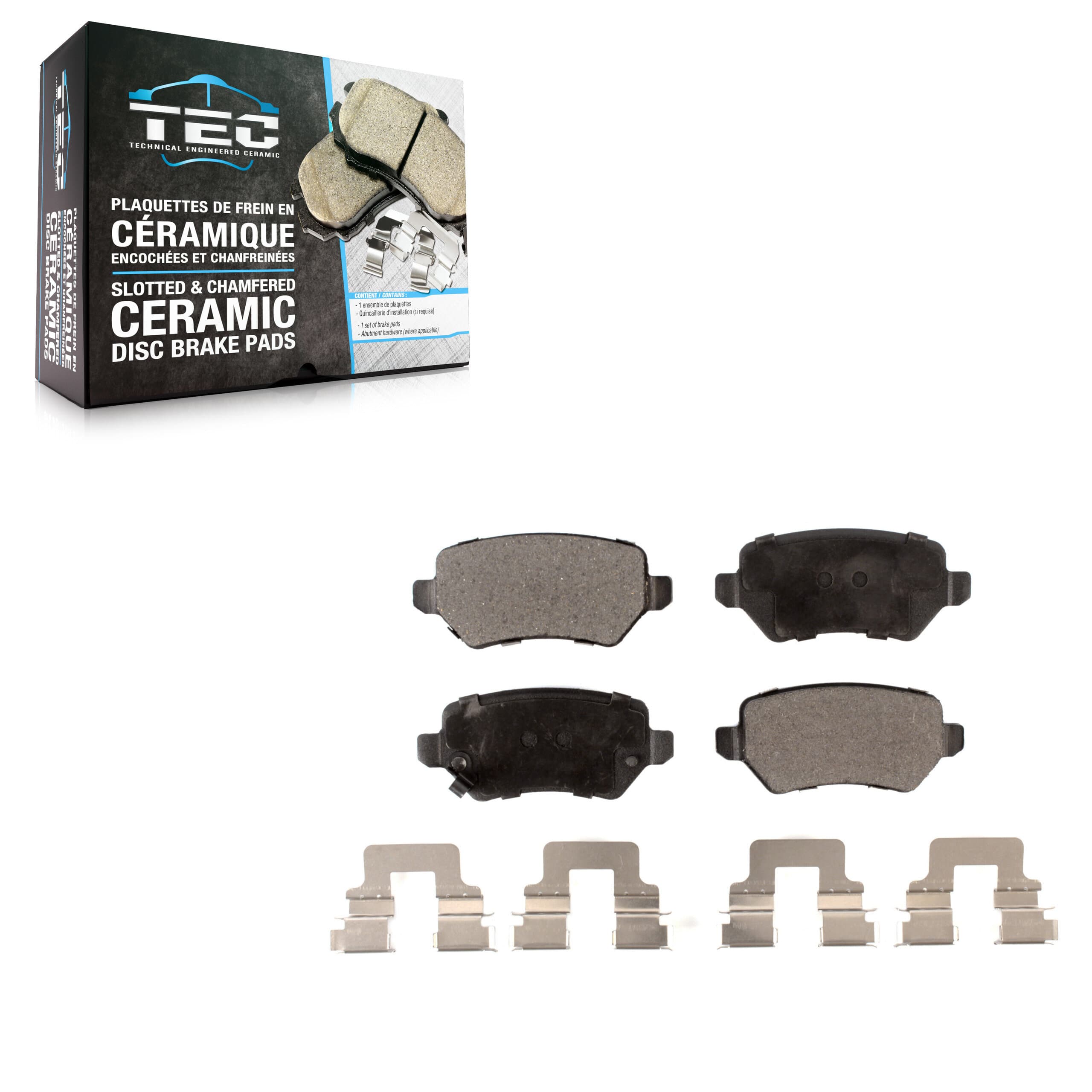 TEC - TEC-1362 - Rear Disc Brake Pad image 1