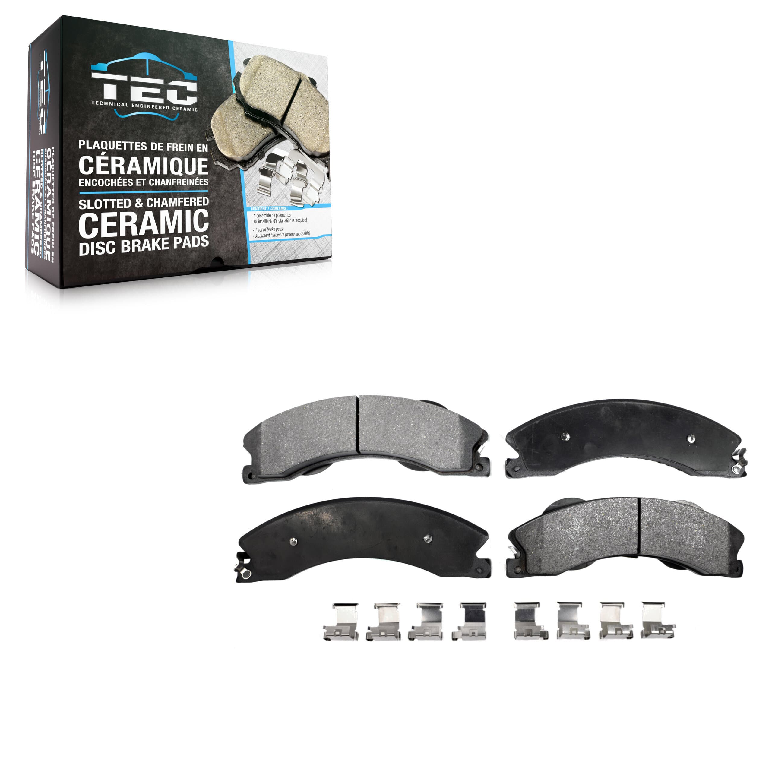 TEC - TEC-1411 - Rear Disc Brake Pad image 1