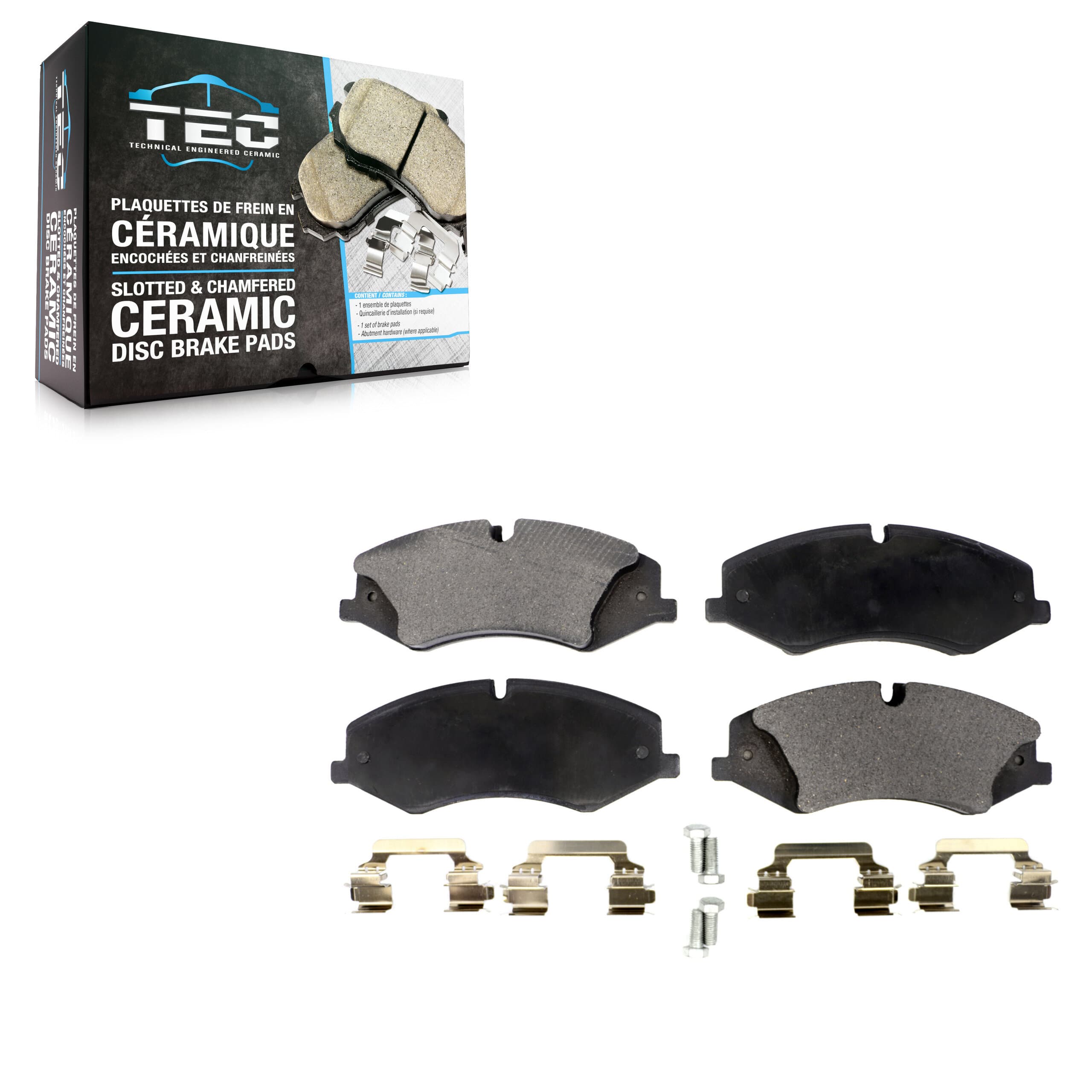 TEC - TEC-1425 - Front Disc Brake Pad image 1
