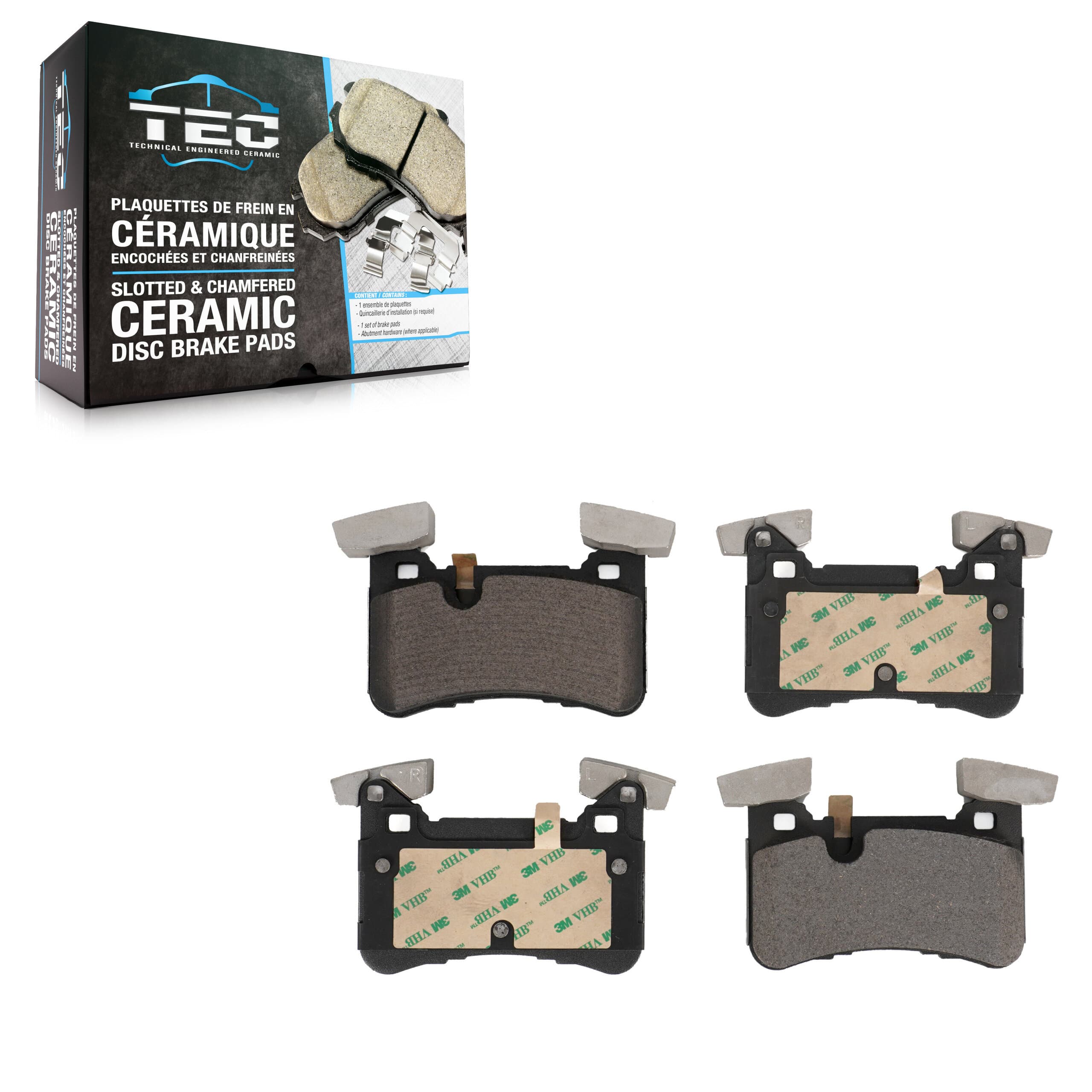 TEC - TEC-1450 - Rear Disc Brake Pad image 1