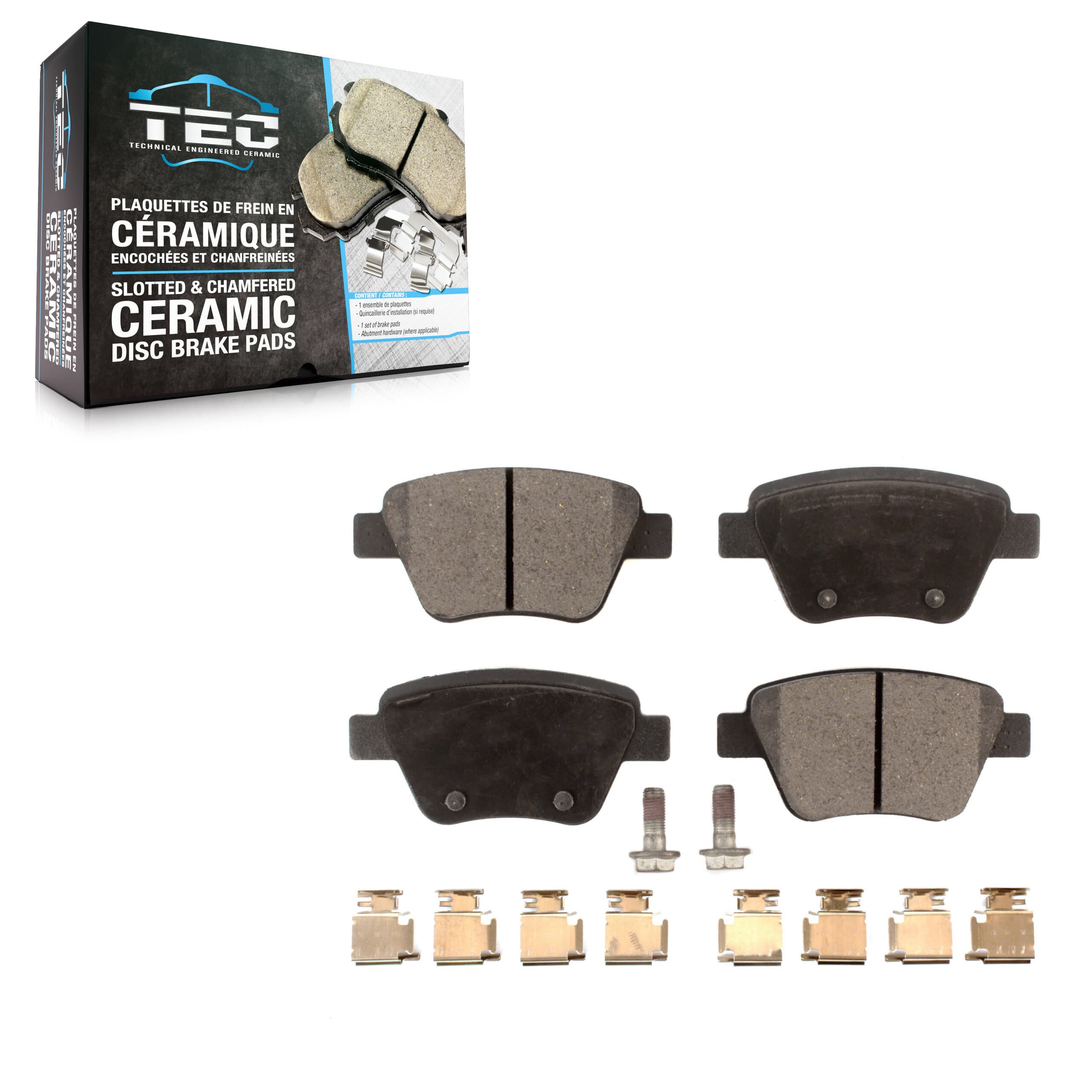 TEC - TEC-1456 - Rear Disc Brake Pad image 1