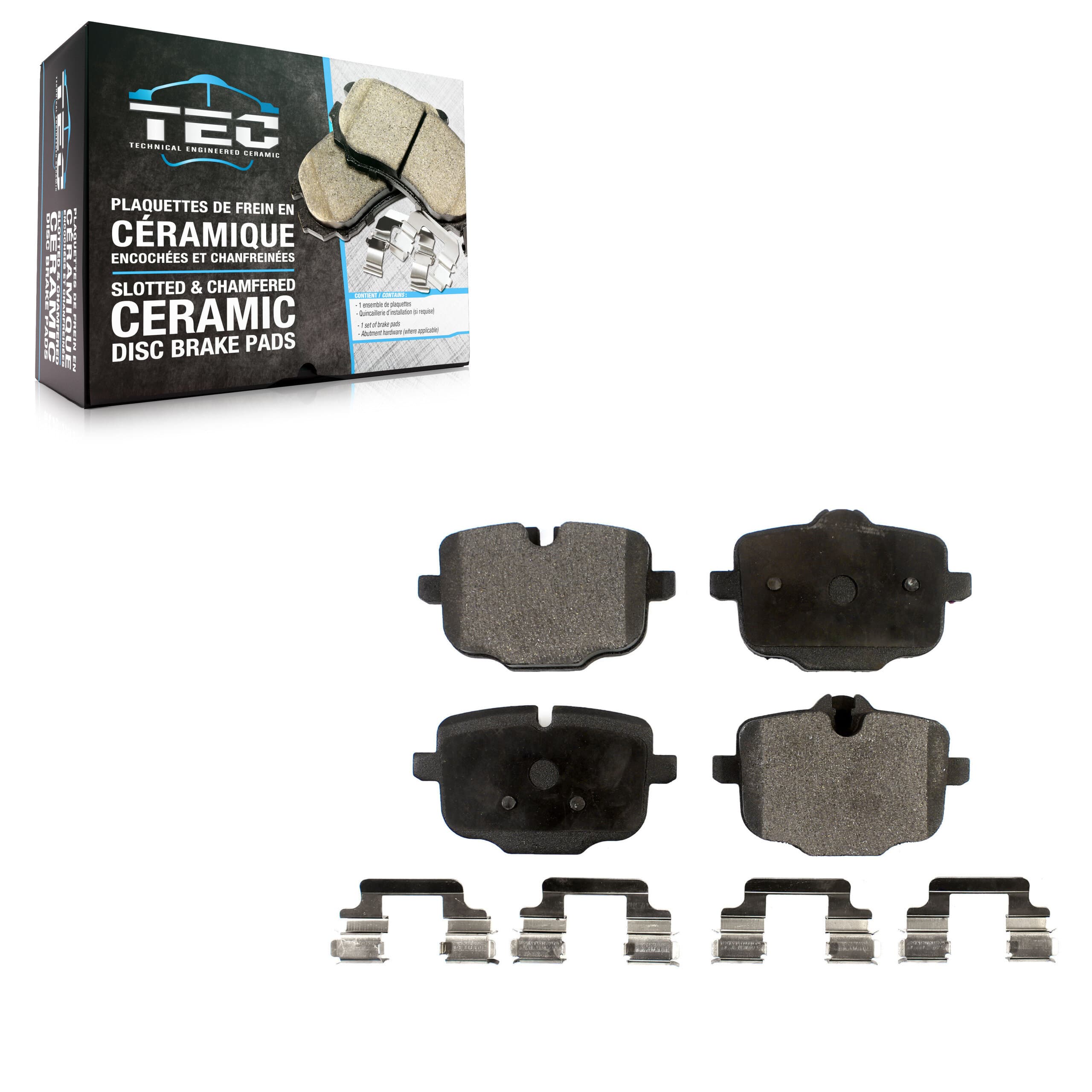 TEC - TEC-1469 - Rear Disc Brake Pad image 1