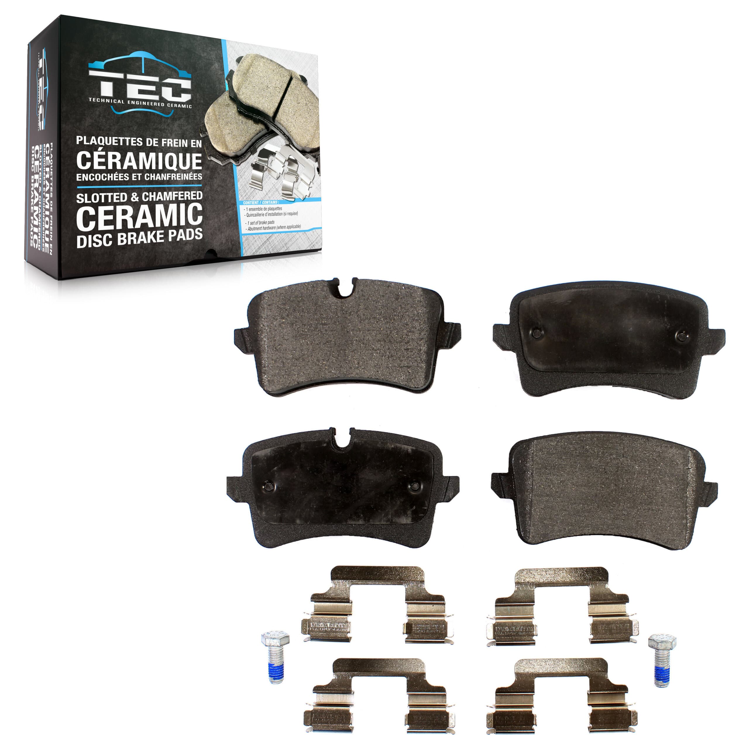 TEC - TEC-1547 - Rear Disc Brake Pad image 1