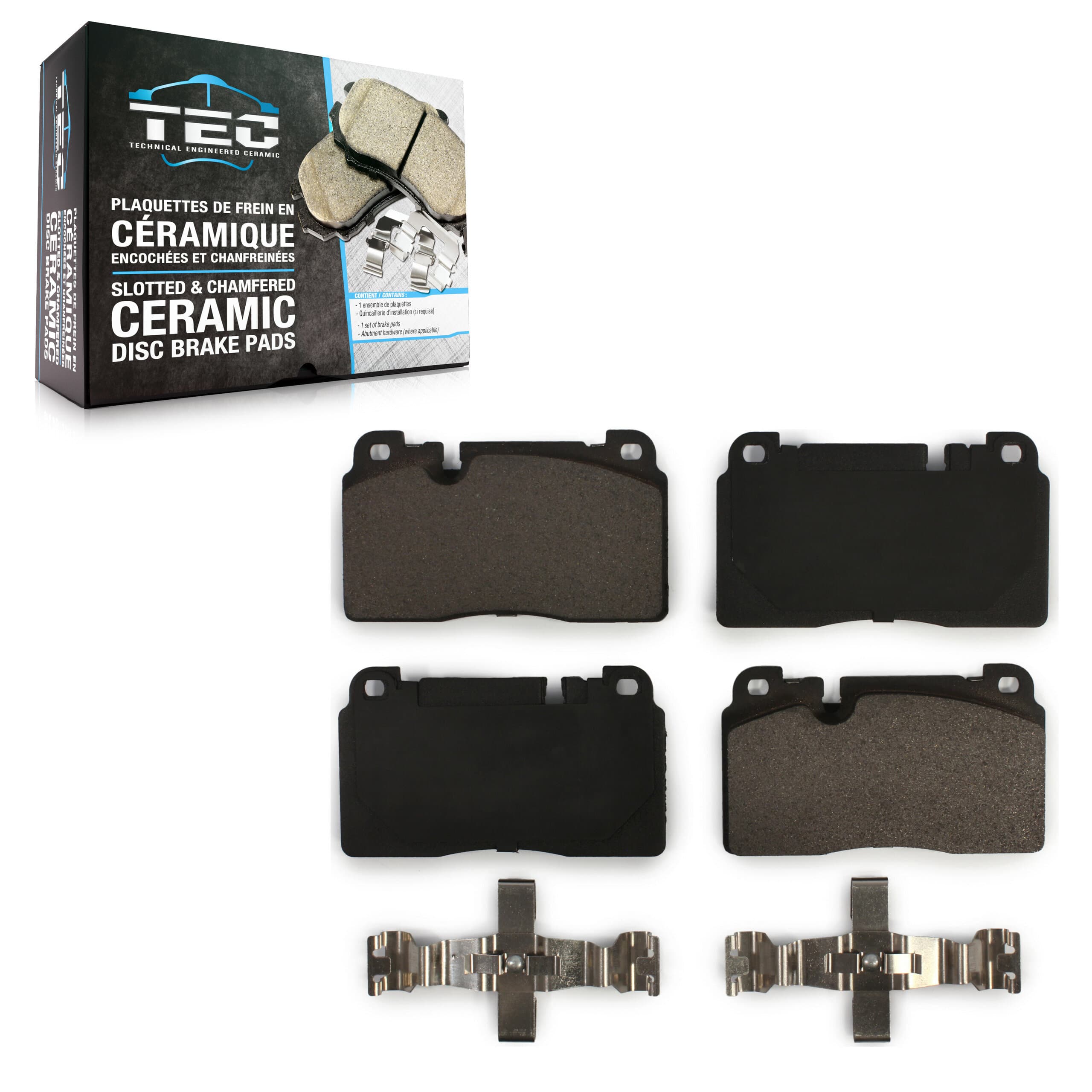TEC - TEC-1663 - Front Disc Brake Pad image 1