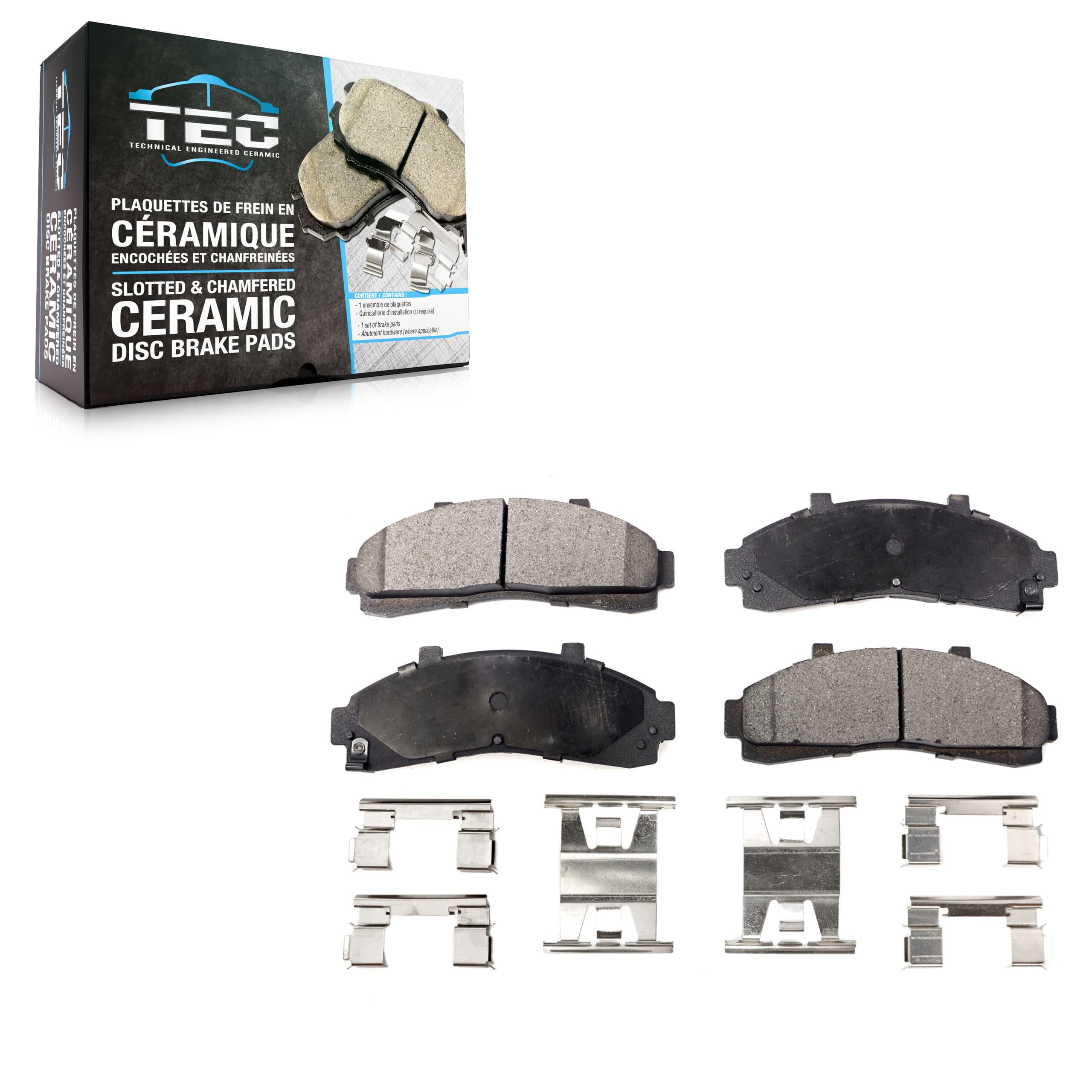 TEC - TEC-652 - Front Disc Brake Pad image 1