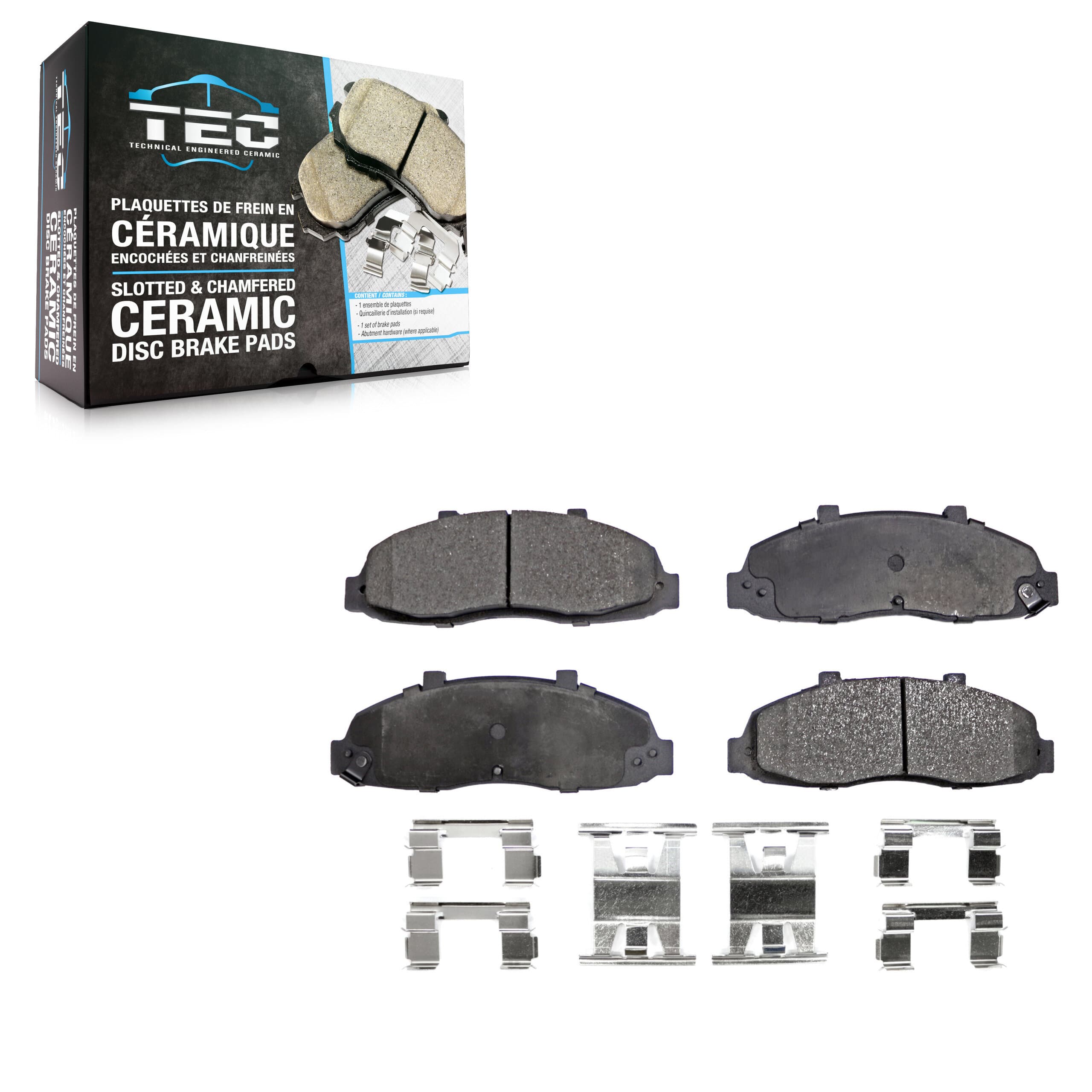 TEC - TEC-679 - Front Disc Brake Pad image 1