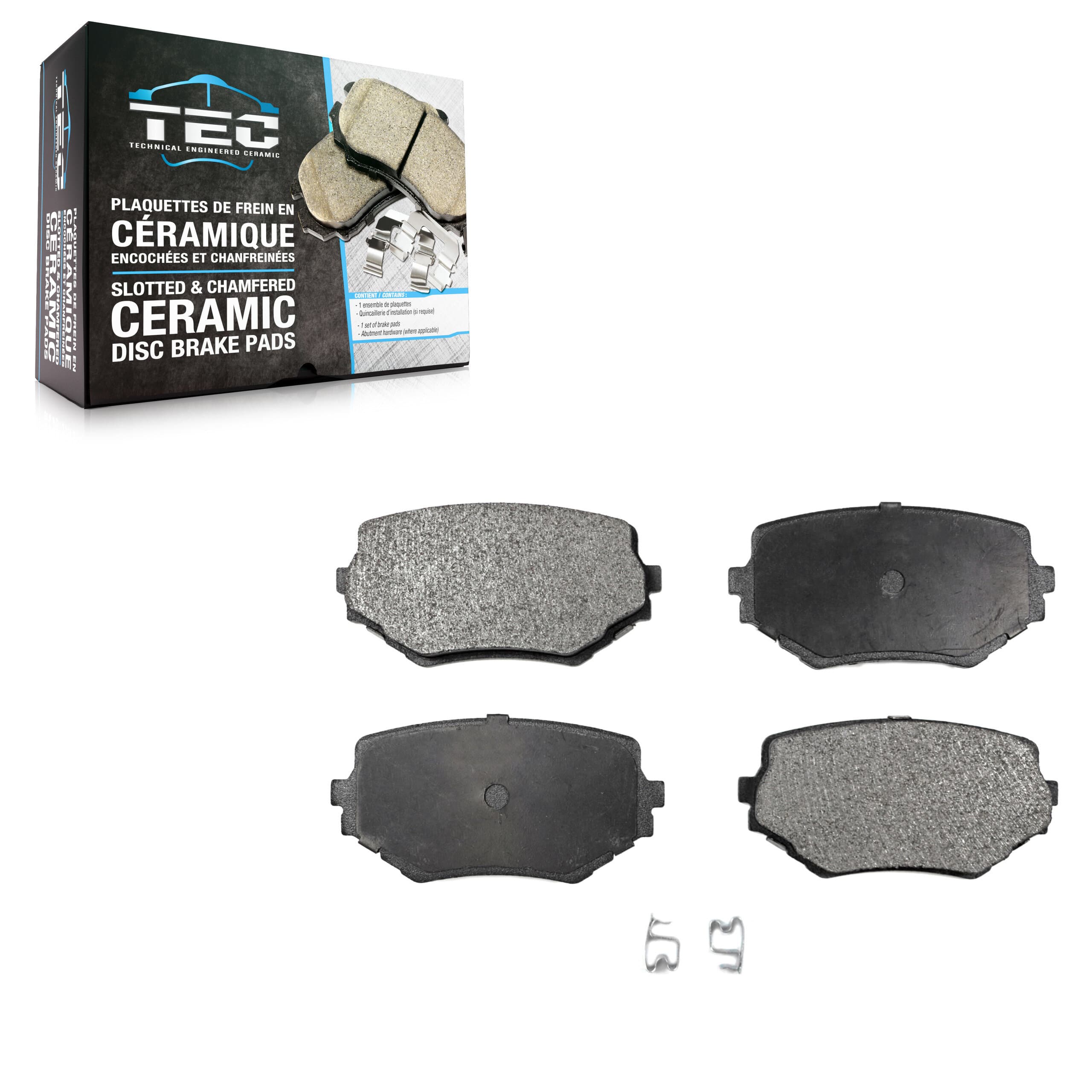 TEC - TEC-680 - Front Disc Brake Pad image 1