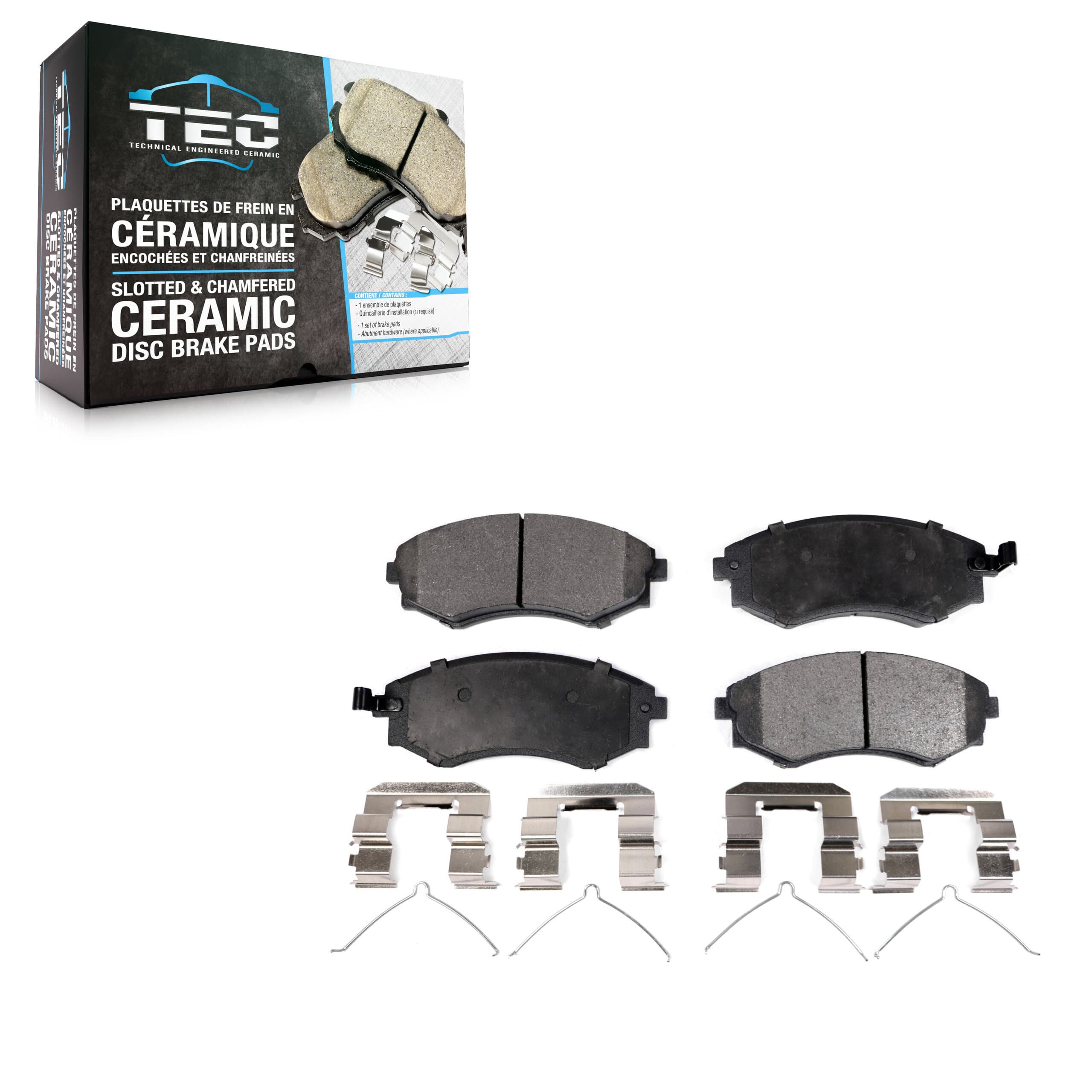 TEC - TEC-700 - Front Disc Brake Pad image 1