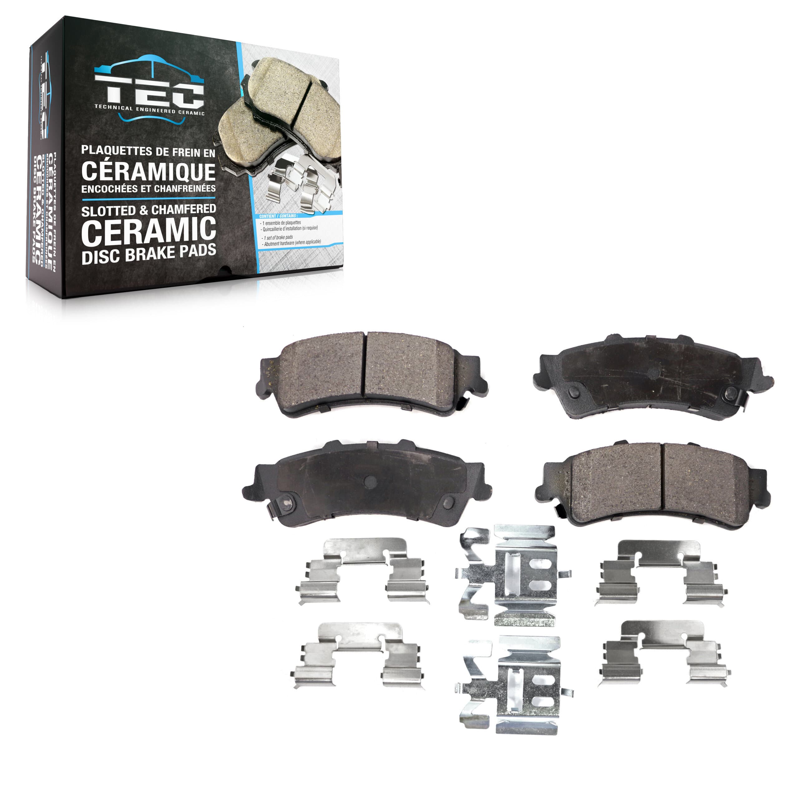 TEC - TEC-792 - Rear Disc Brake Pad image 1