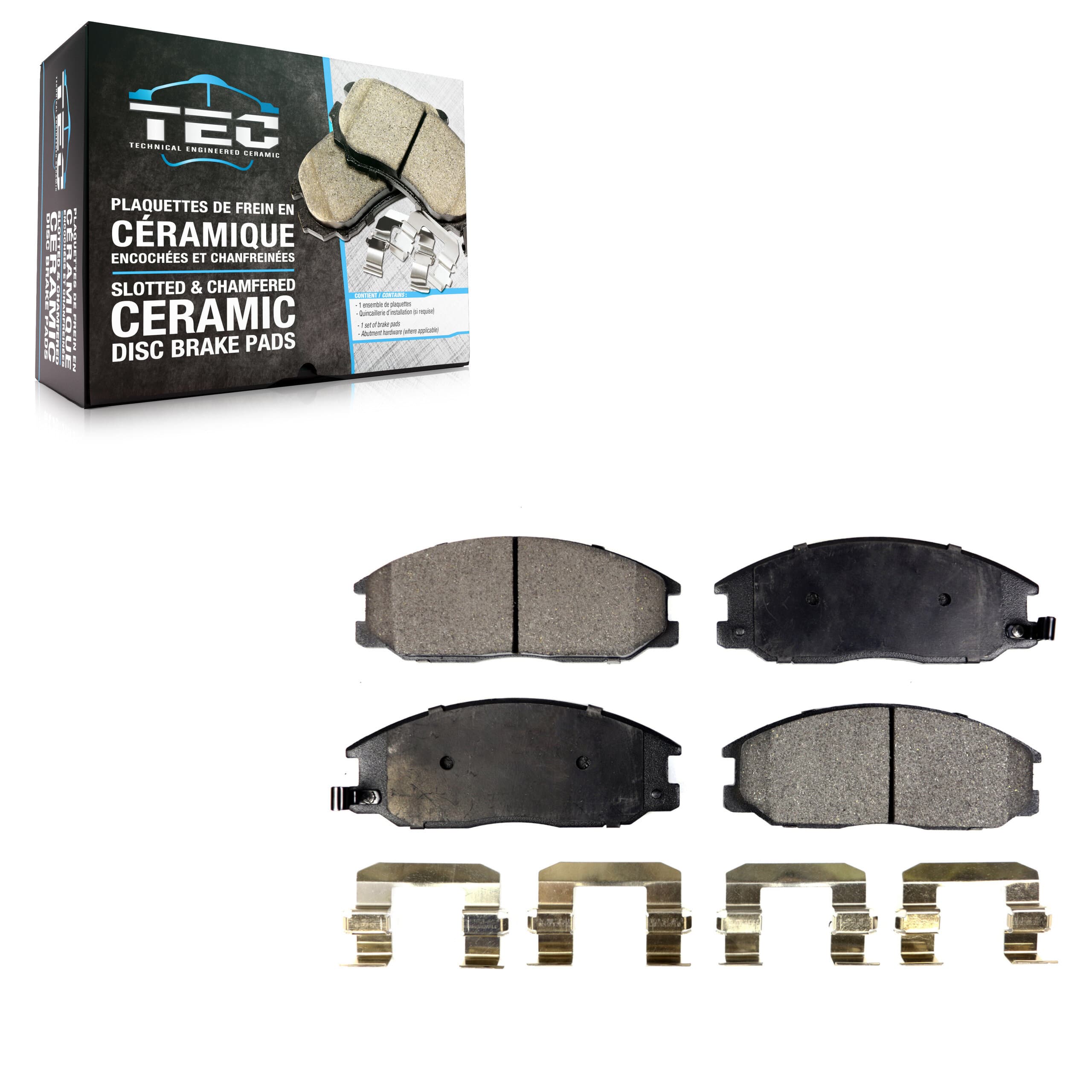 TEC - TEC-864 - Front Disc Brake Pad image 1