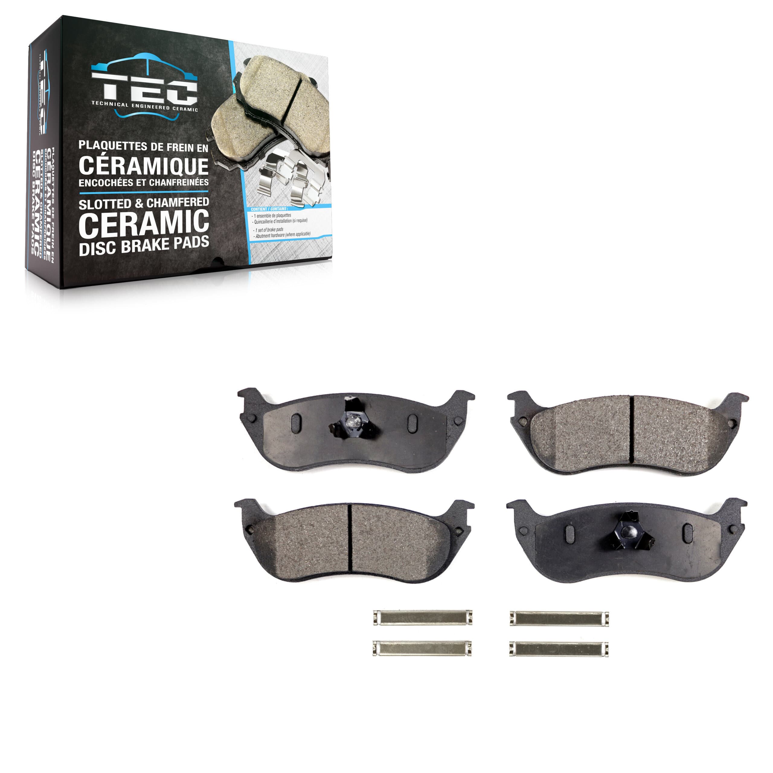 TEC - TEC-881 - Rear Disc Brake Pad image 1