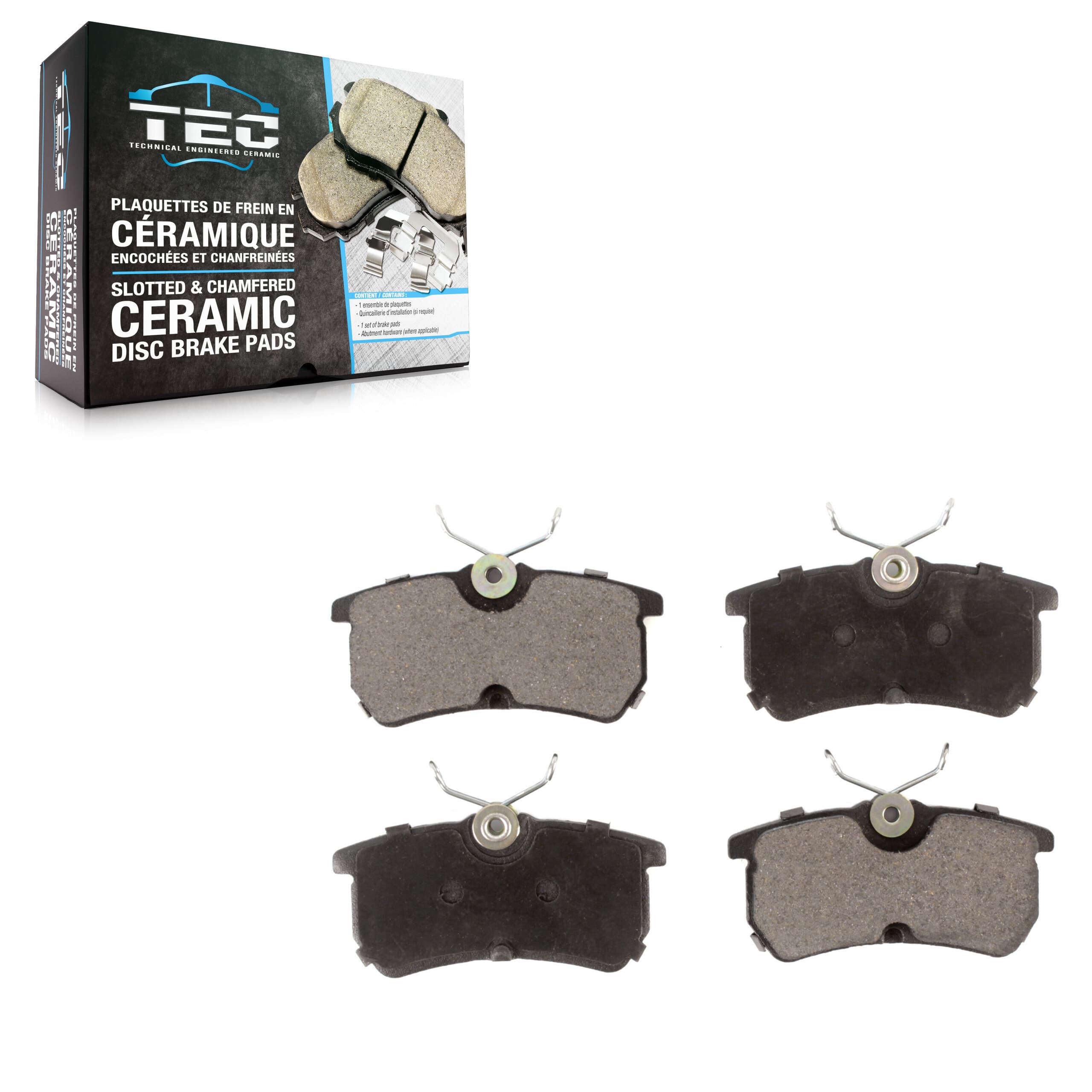 TEC - TEC-886 - Rear Disc Brake Pad image 1