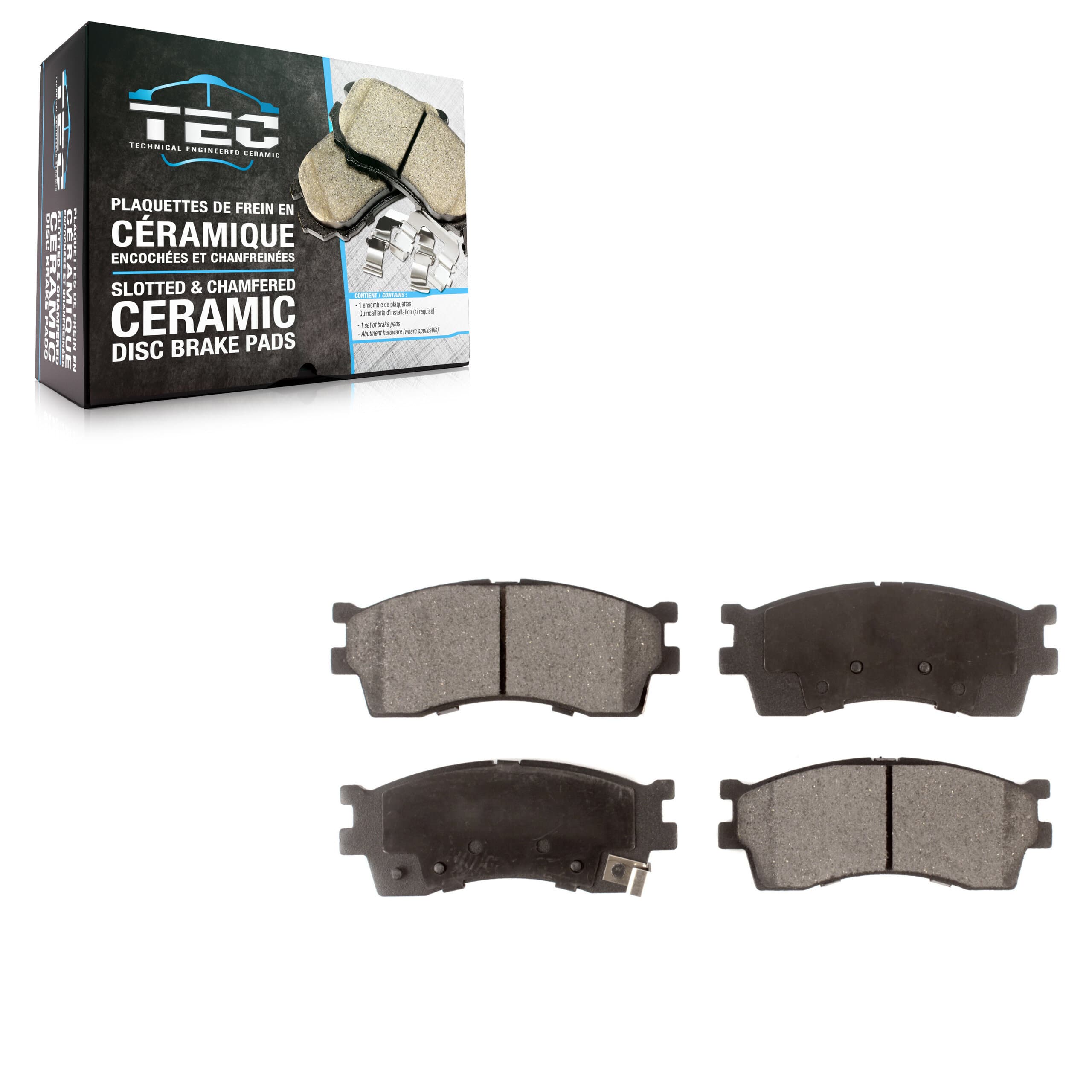 TEC - TEC-889 - Front Disc Brake Pad image 1