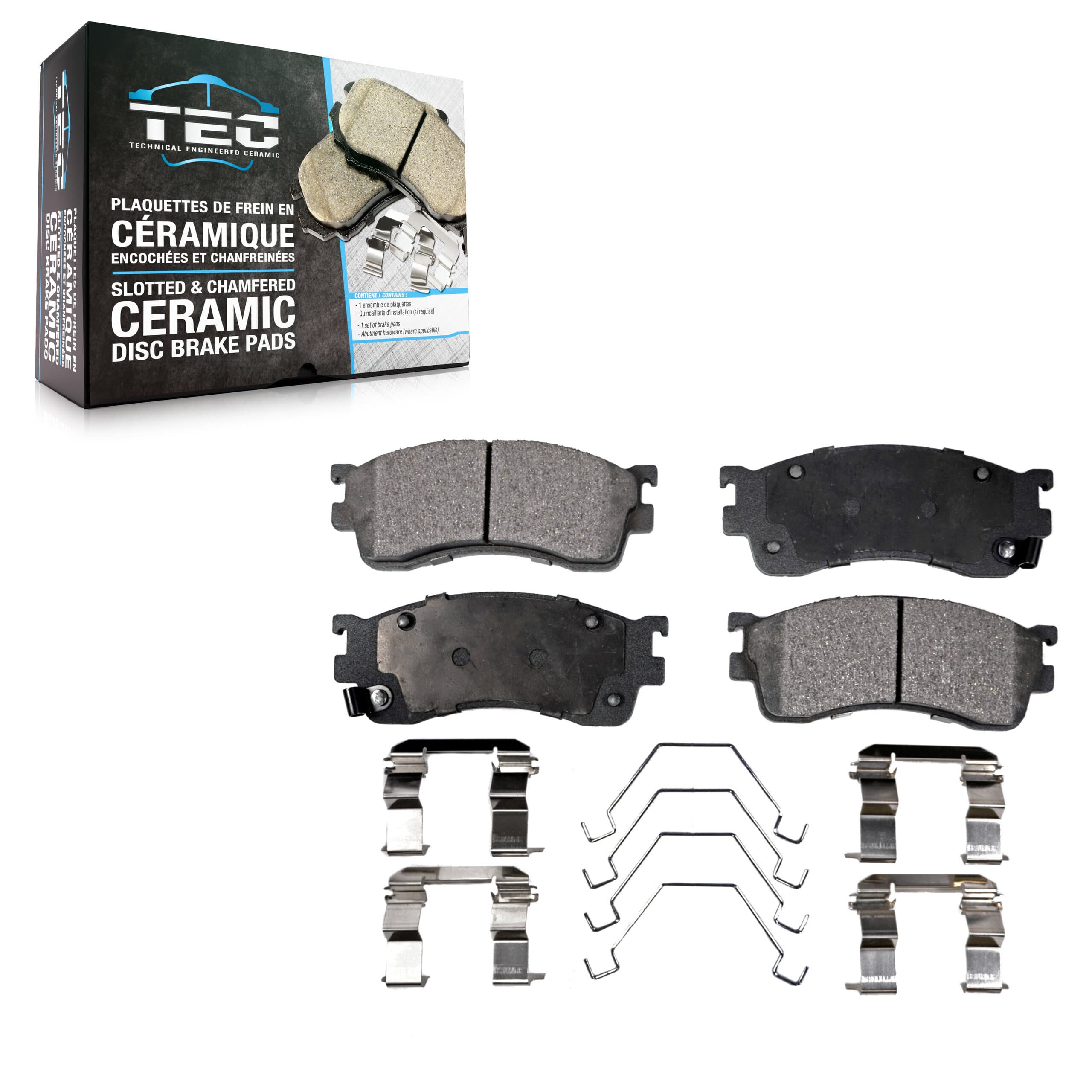 TEC - TEC-893 - Front Disc Brake Pad image 1