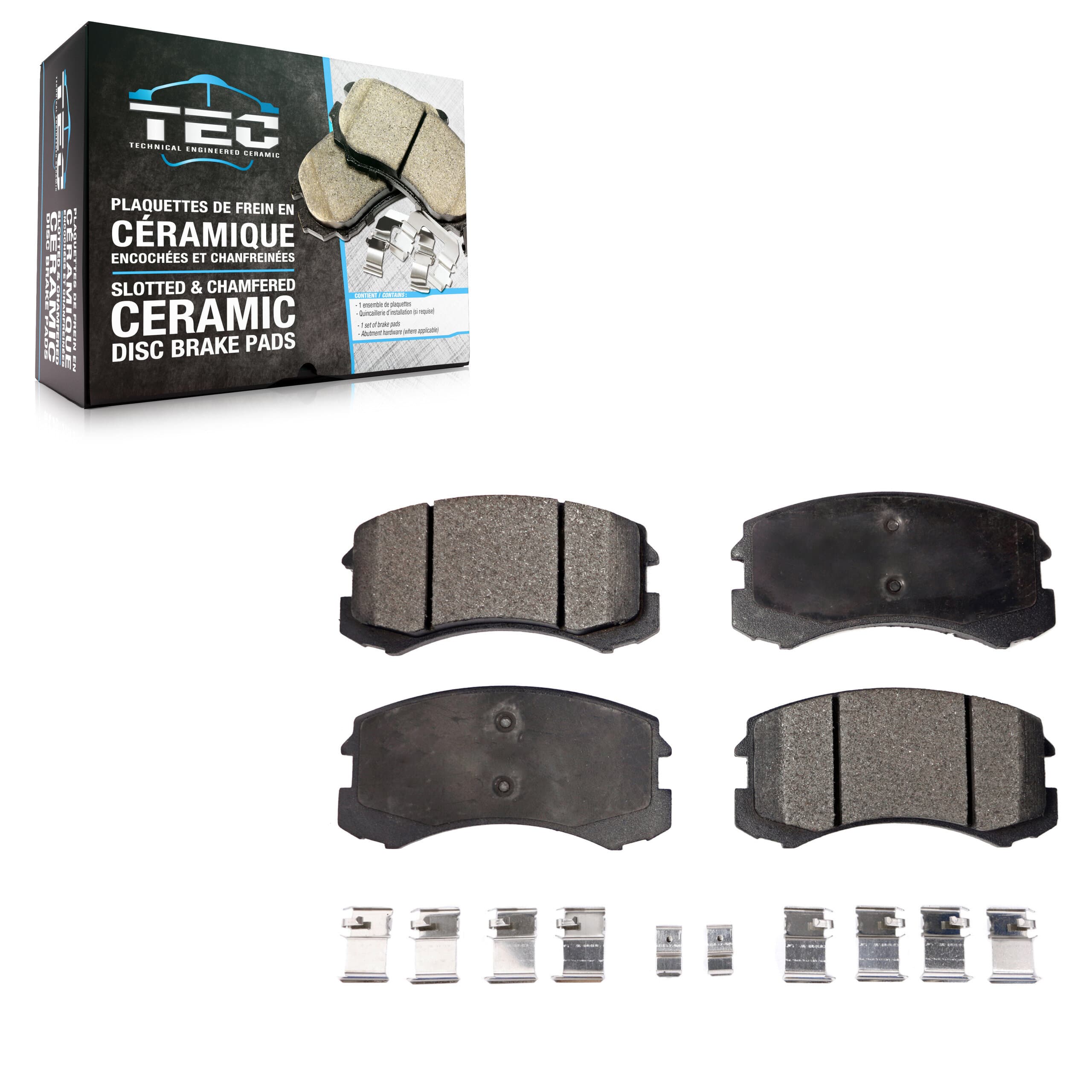 TEC - TEC-904 - Front Disc Brake Pad image 1