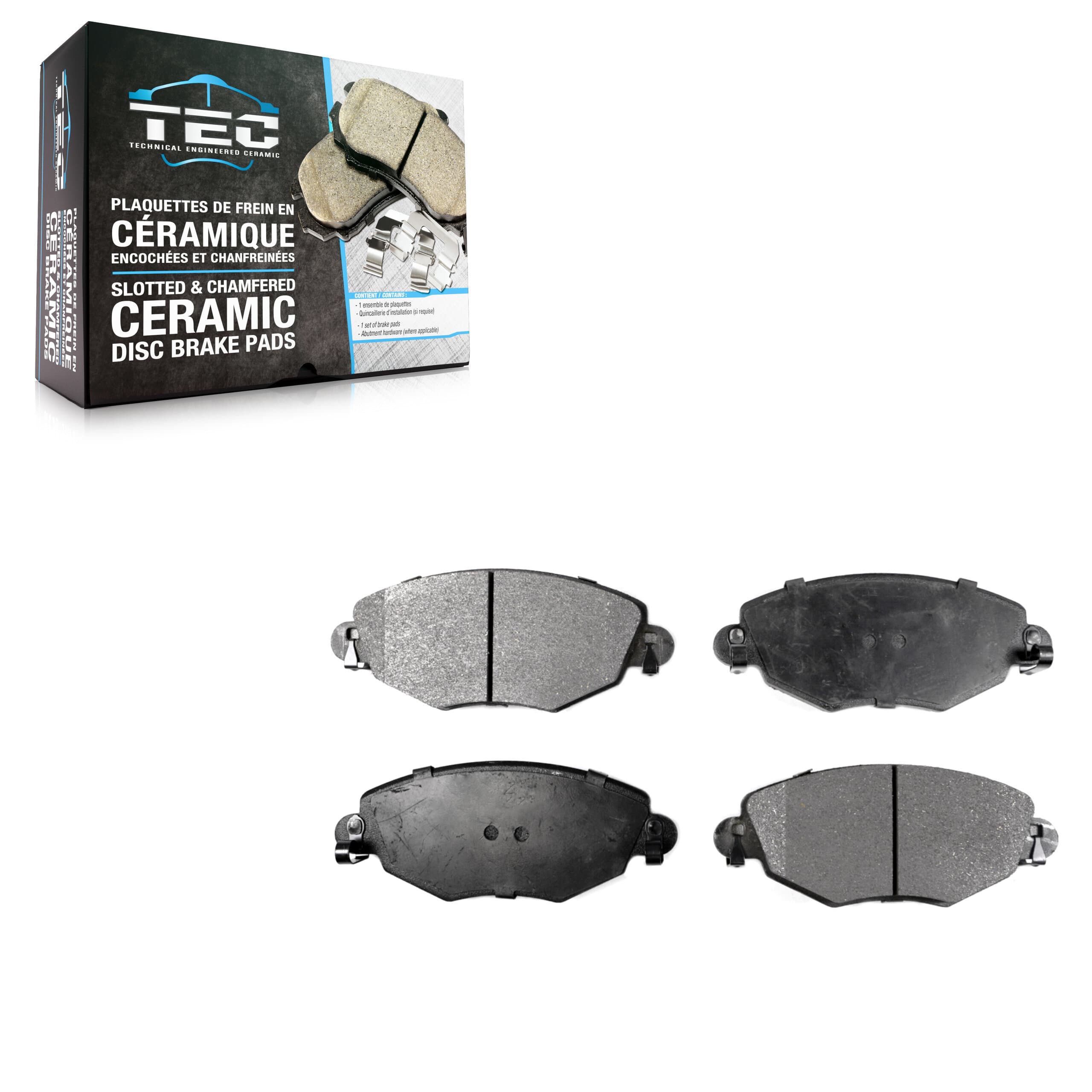 TEC - TEC-910 - Front Disc Brake Pad image 1