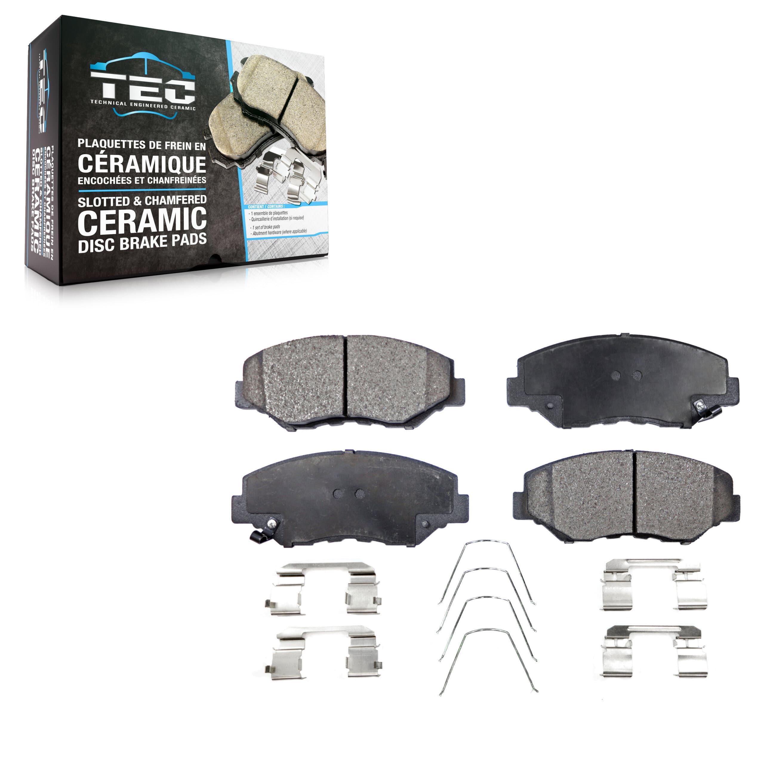 TEC - TEC-914 - Front Disc Brake Pad image 1