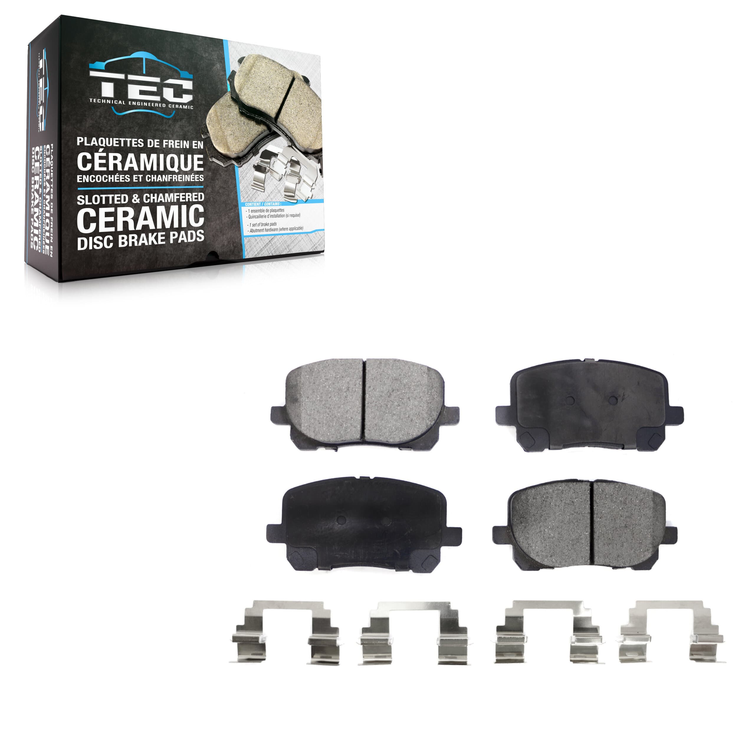 TEC - TEC-923 - Front Disc Brake Pad image 1