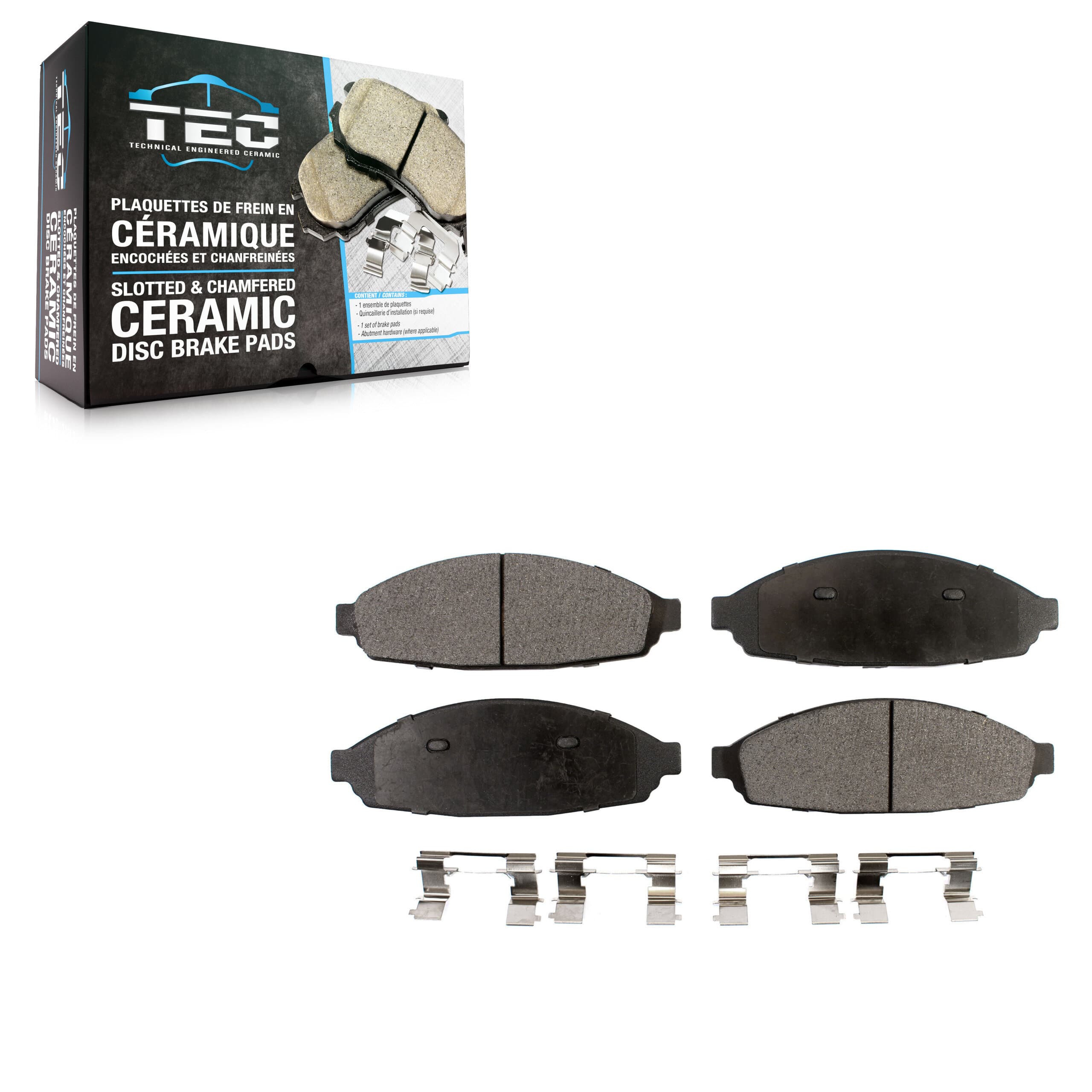 TEC - TEC-931 - Front Disc Brake Pad image 1