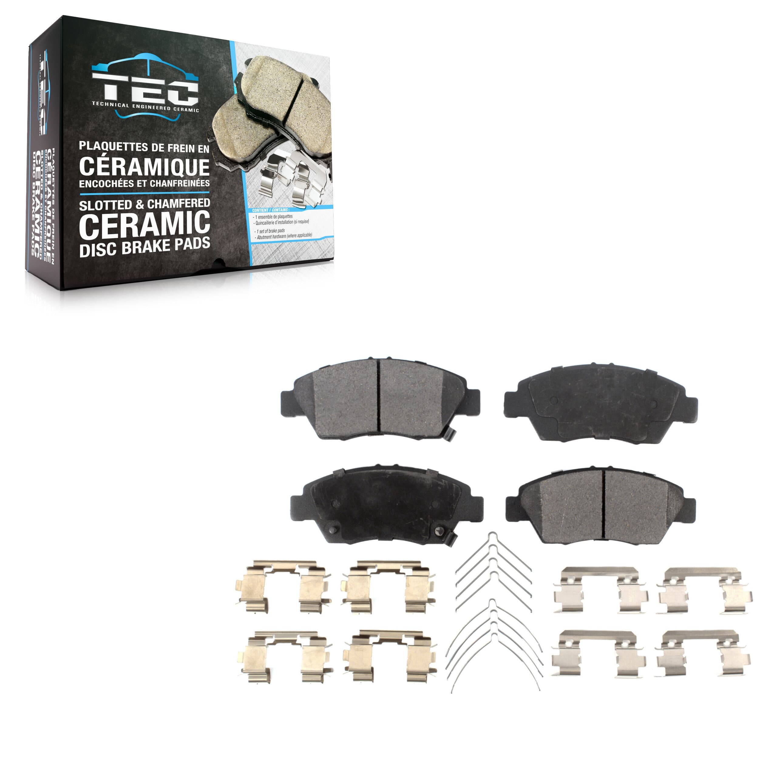 TEC - TEC-948 - Front Disc Brake Pad image 1