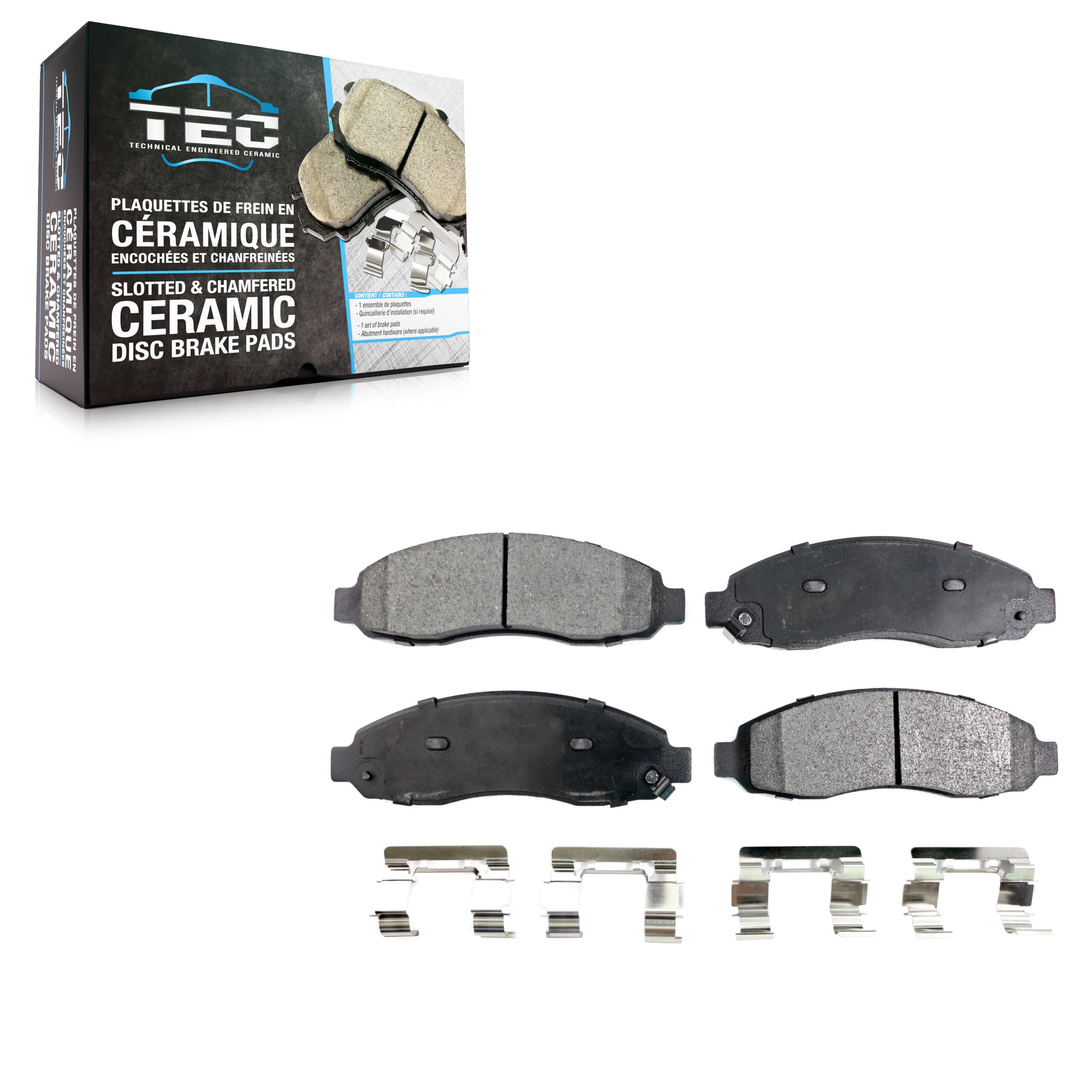 TEC - TEC-962 - Front Disc Brake Pad image 1