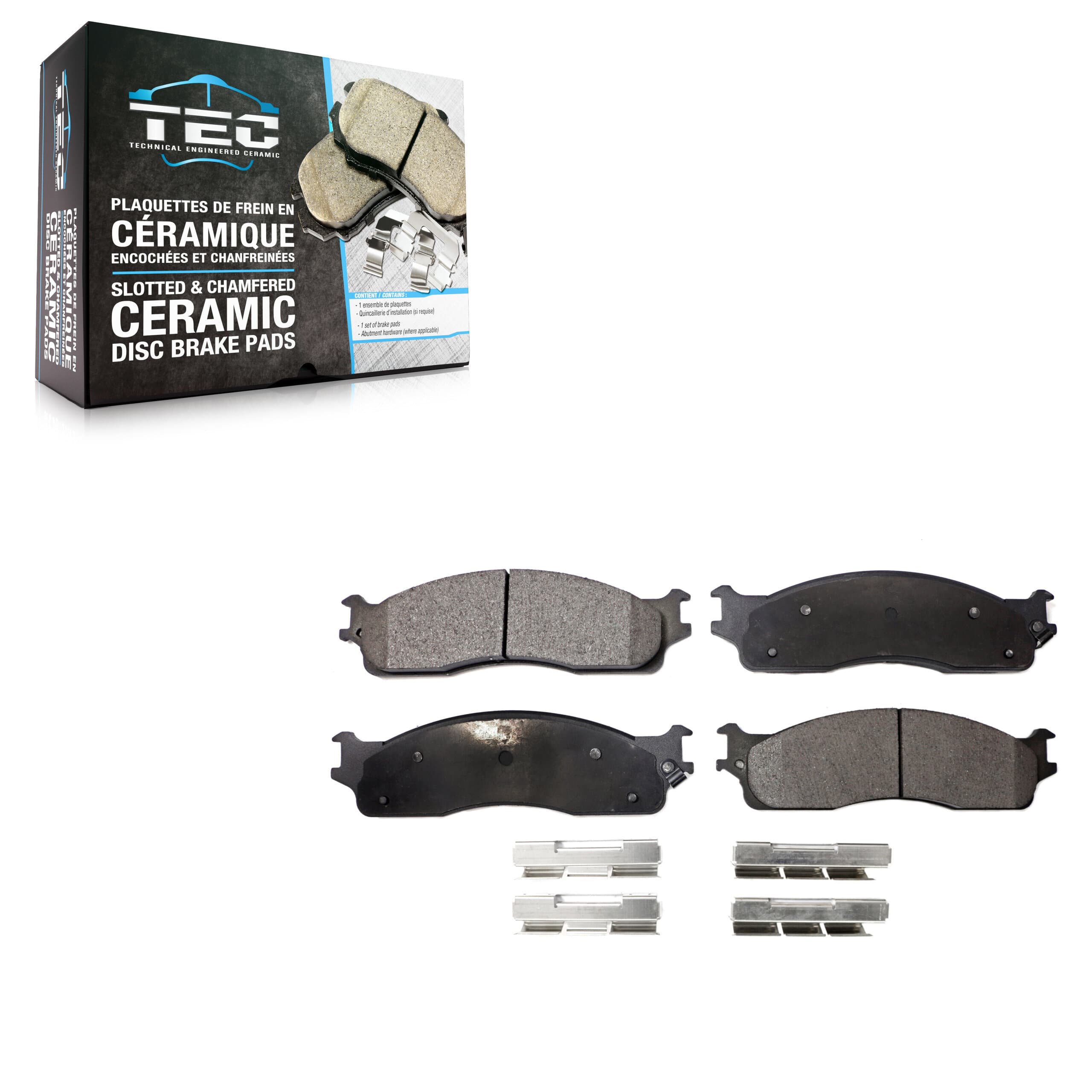 TEC - TEC-965 - Front Disc Brake Pad image 1