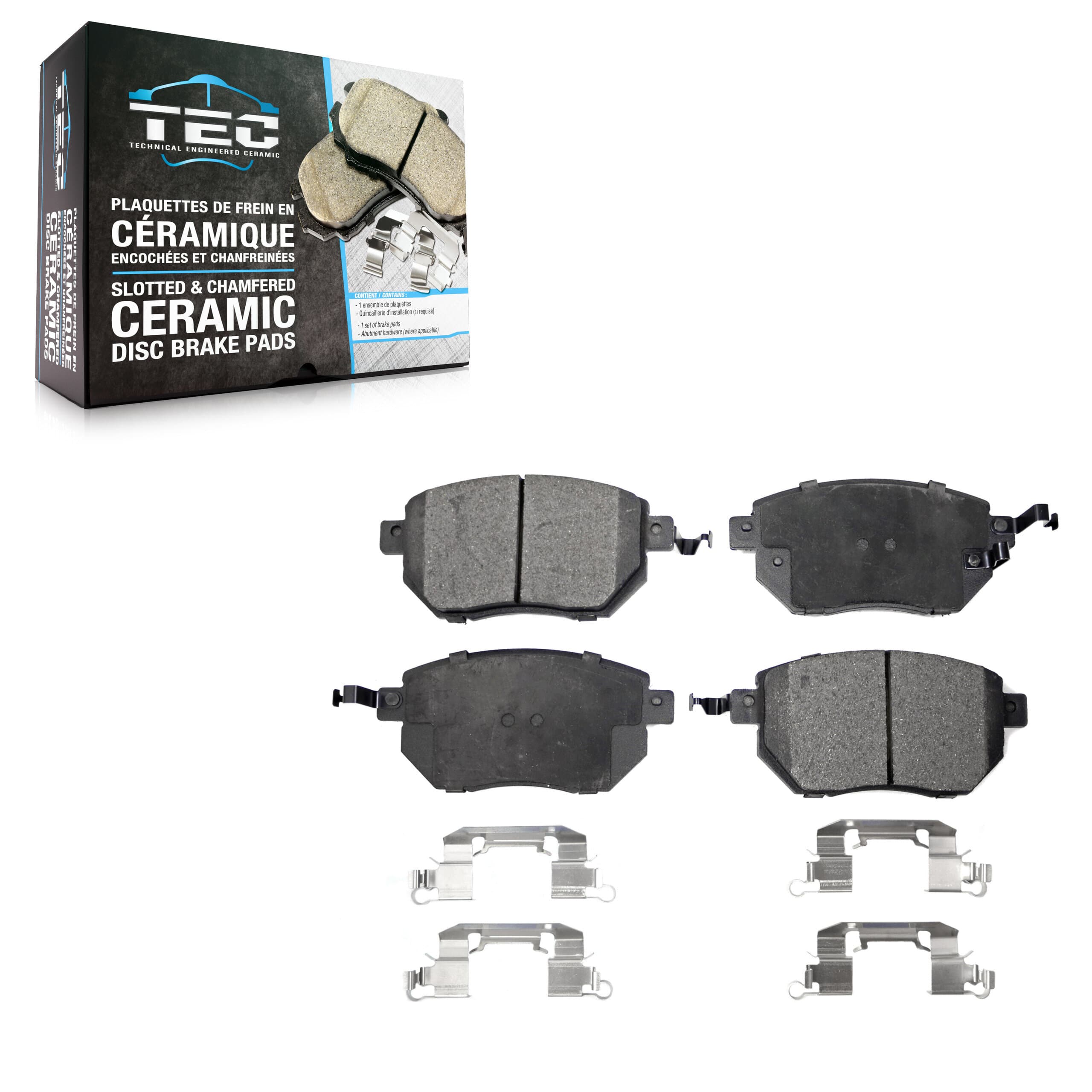 TEC - TEC-969 - Front Disc Brake Pad image 1