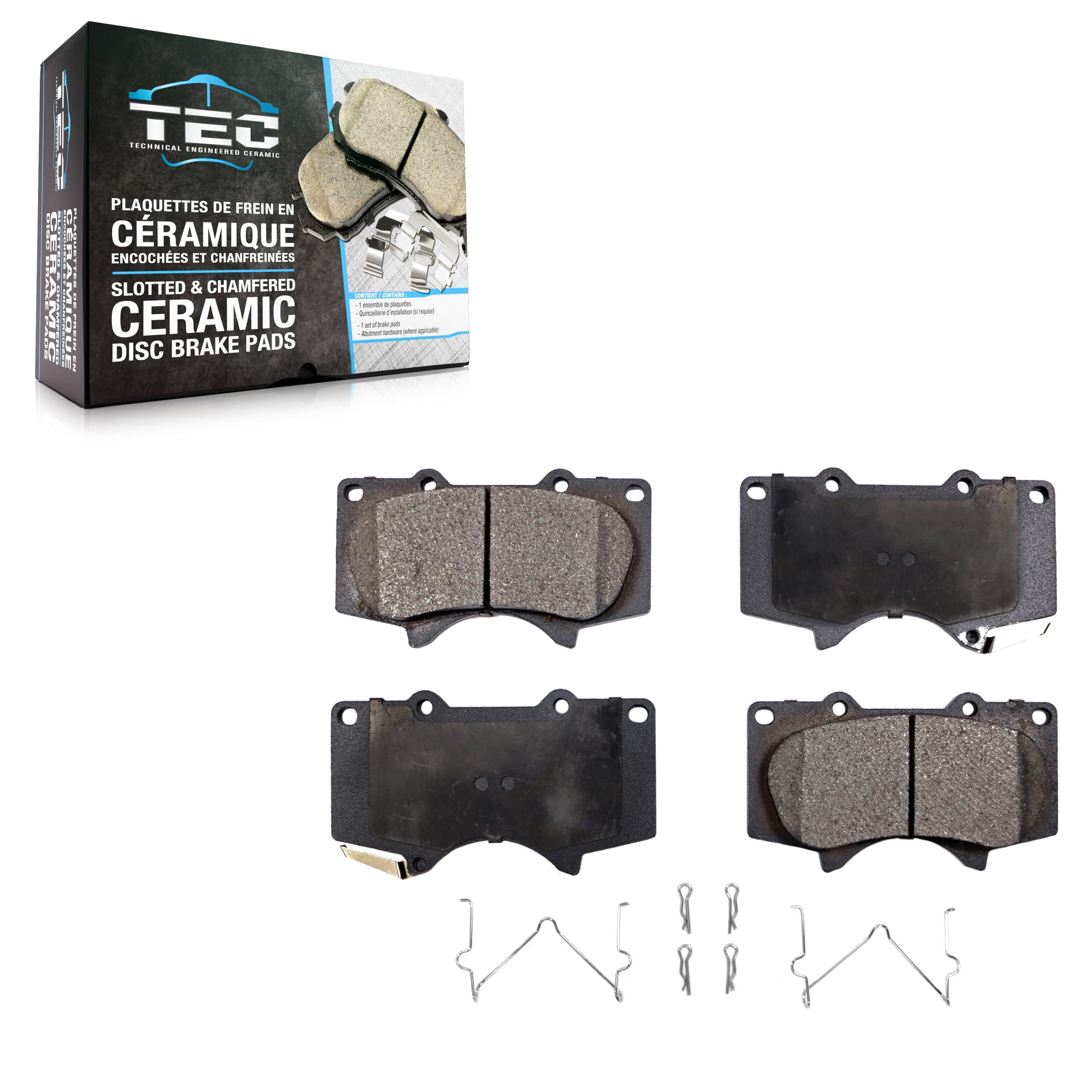 TEC - TEC-976 - Front Disc Brake Pad image 1