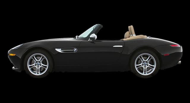 Profil lateral du BMW Z8 2003
