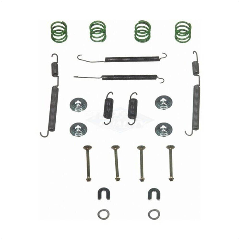 Top Quality - 13-H17347 - Rear Drum Brake Hardware Kit