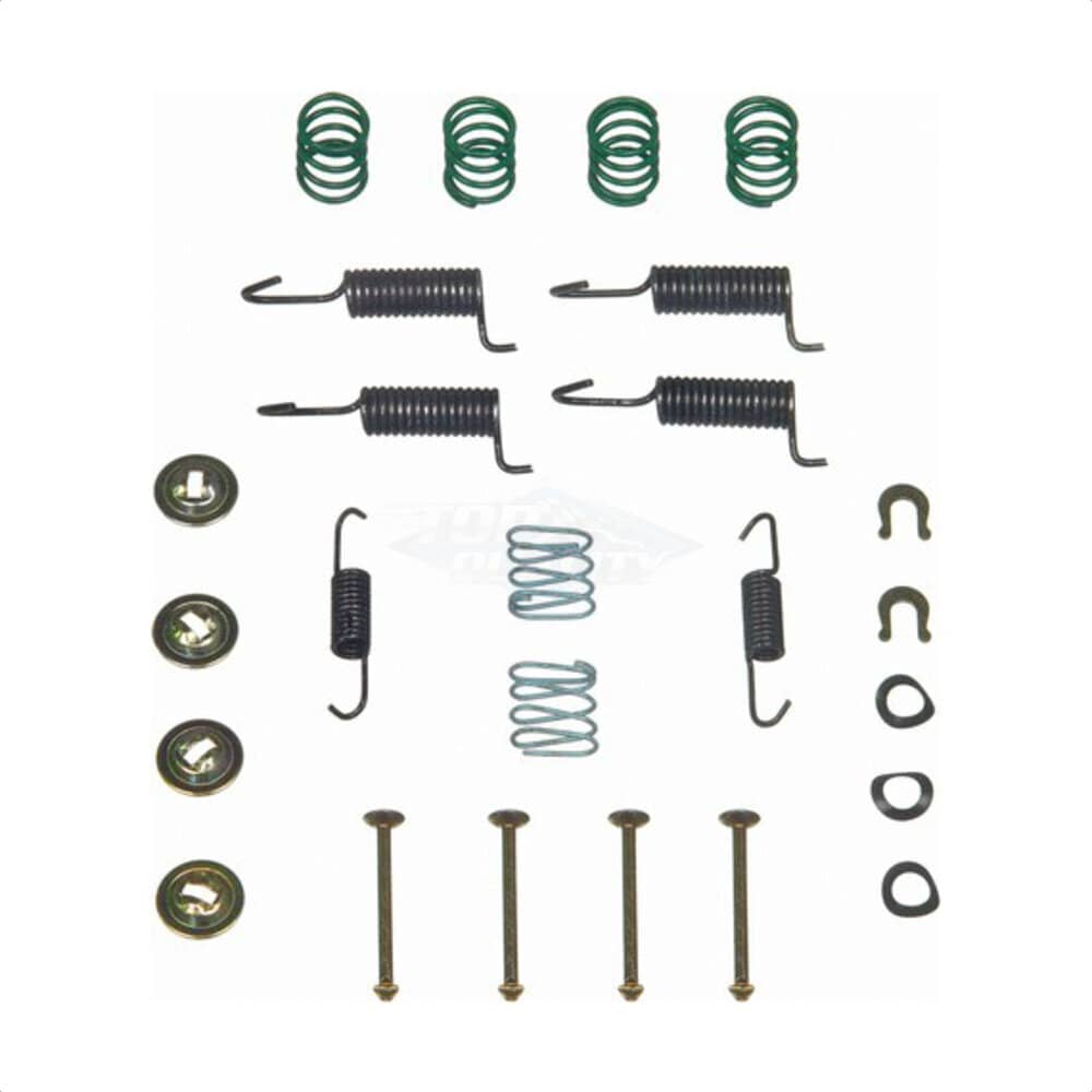 Top Quality - 13-H17396 - Rear Parking Brake Hardware Kit