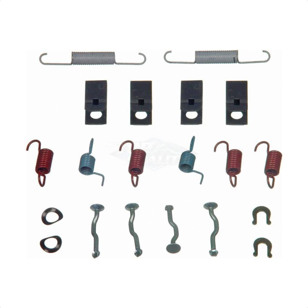 Top Quality - 13-H17398 - Rear Parking Brake Hardware Kit