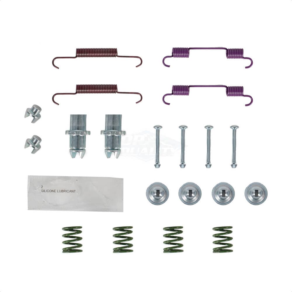 Top Quality - 13-H17400 - Rear Parking Brake Hardware Kit