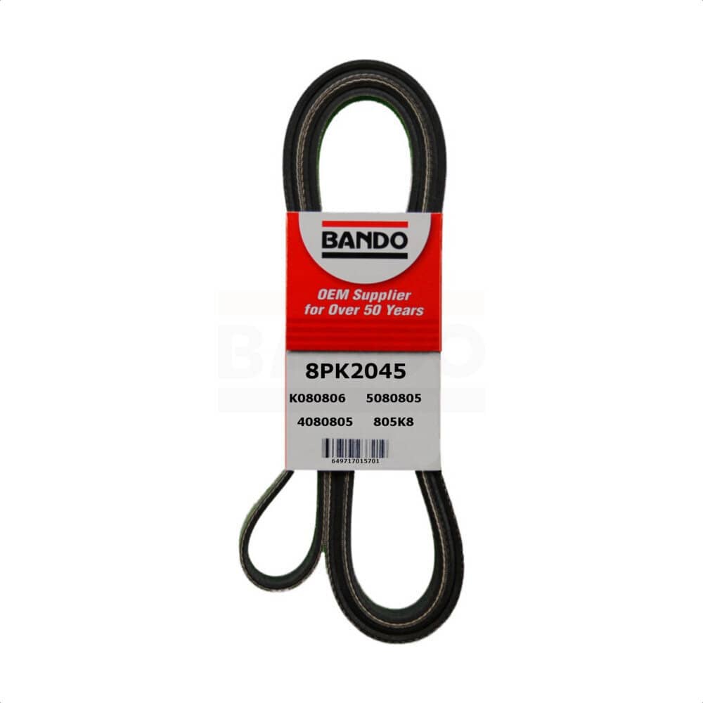 Bando - BAN-8PK2045 - Water Pump, Alternator and Power Steering Accessory Drive Belt