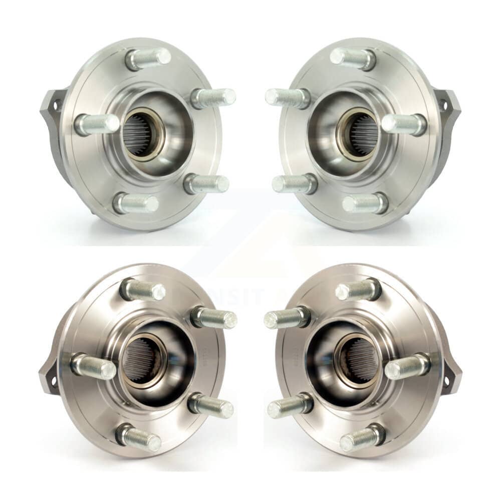 Kugel - K70-101225 - Front and Rear Wheel Bearing and Hub Assembly Kits