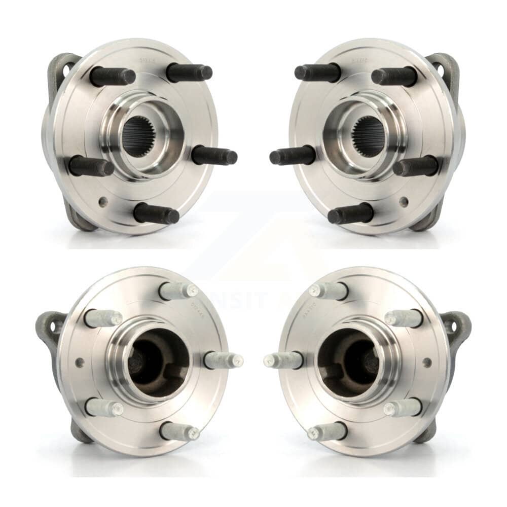 Kugel - K70-101279 - Front and Rear Wheel Bearing and Hub Assembly Kits