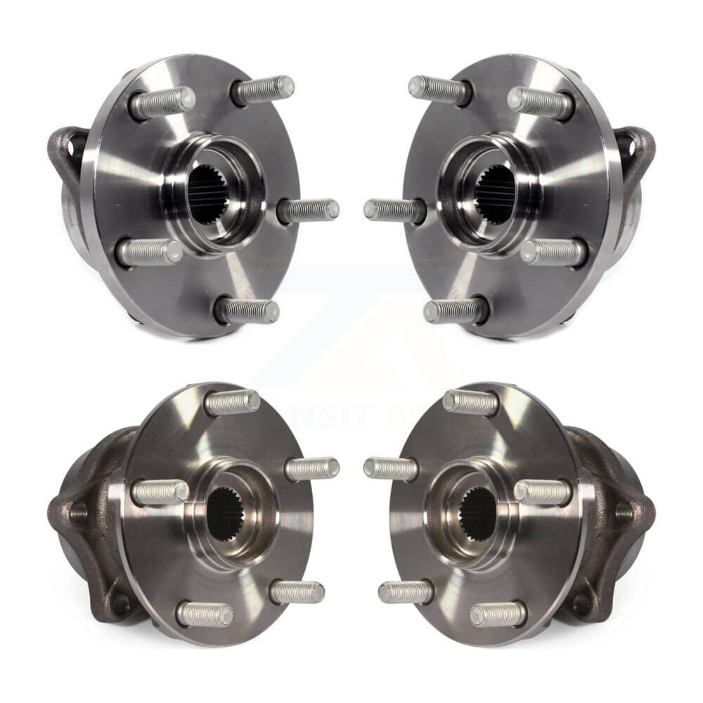 Kugel - K70-101358 - Front and Rear Wheel Bearing and Hub Assembly Kits