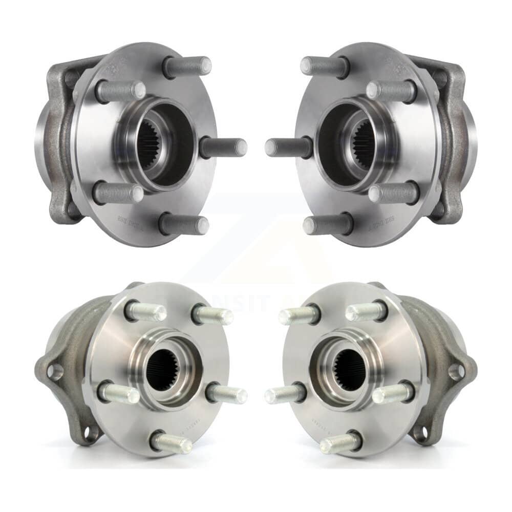 Kugel - K70-101469 - Front and Rear Wheel Bearing and Hub Assembly Kits