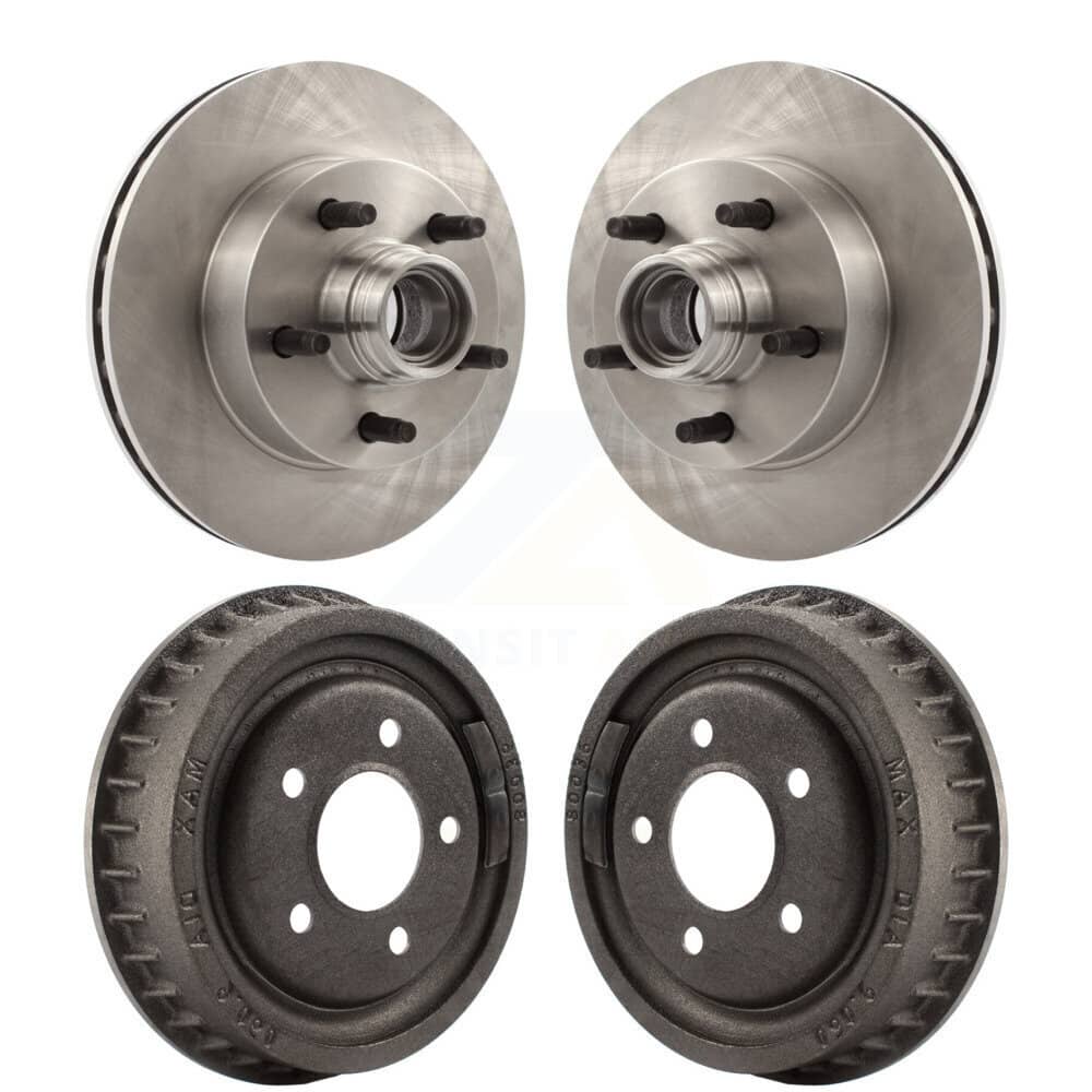 CMX - K8-102194 - Front and Rear Disc Brake Rotor and Hub Assembly Kits