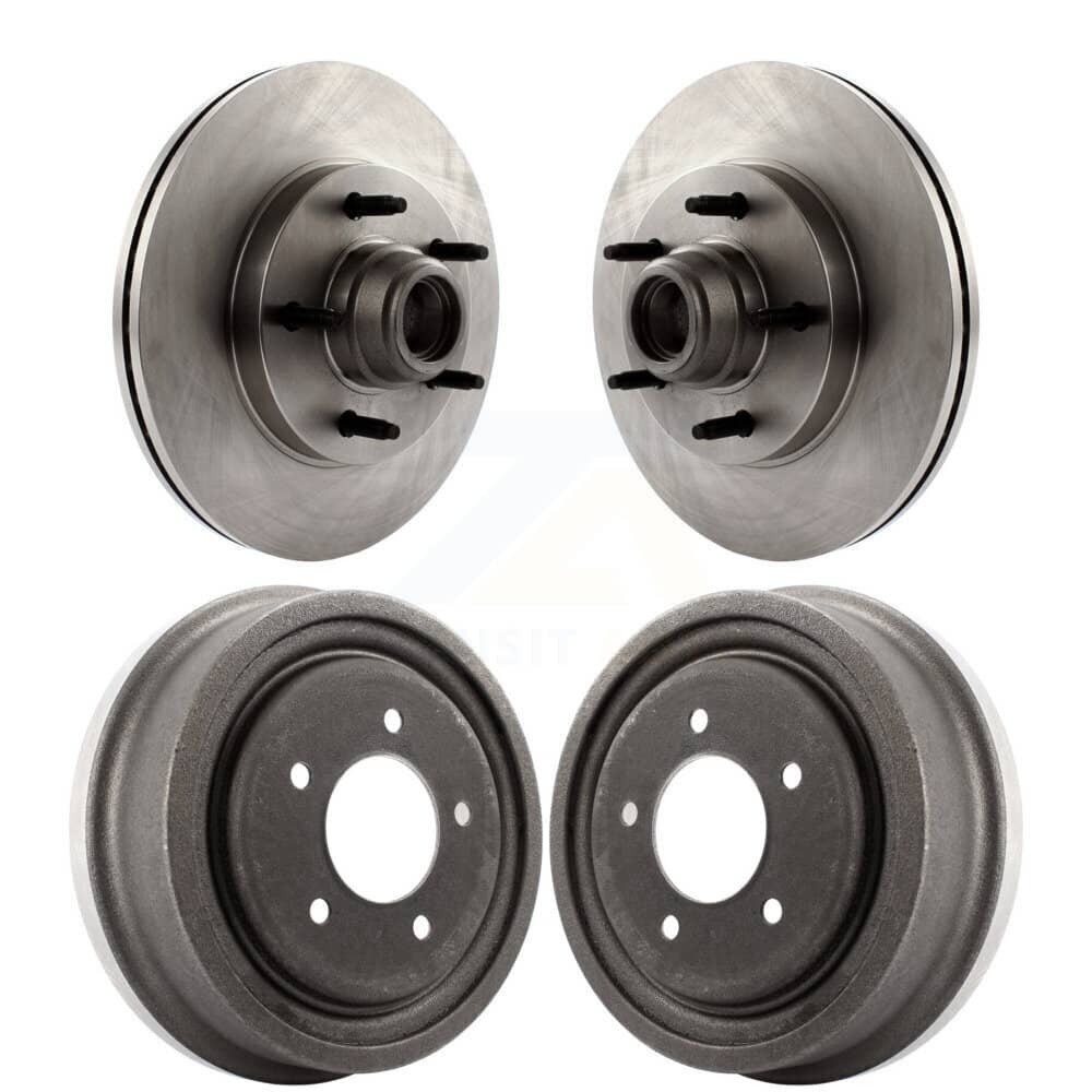 CMX - K8-102211 - Front and Rear Disc Brake Rotor and Hub Assembly Kits