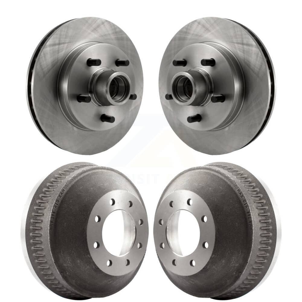 CMX - K8-102215 - Front and Rear Disc Brake Rotor and Hub Assembly Kits