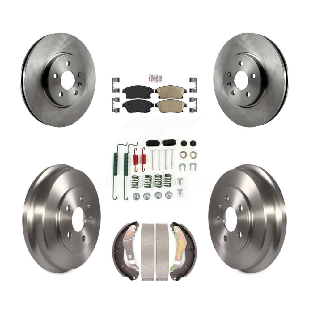 Transit Auto - K8A-100107 - Front and Rear Disc Brake Kits