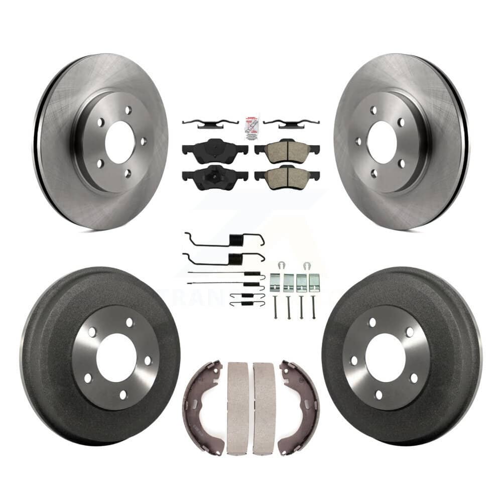 Transit Auto - K8A-100111 - Front and Rear Disc Brake Kits