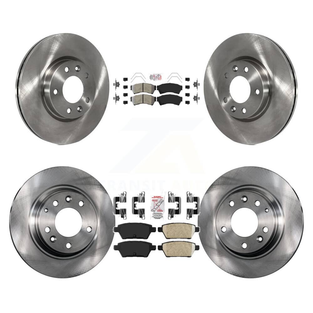 Transit Auto - K8A-101616 - Front and Rear Disc Brake Kits