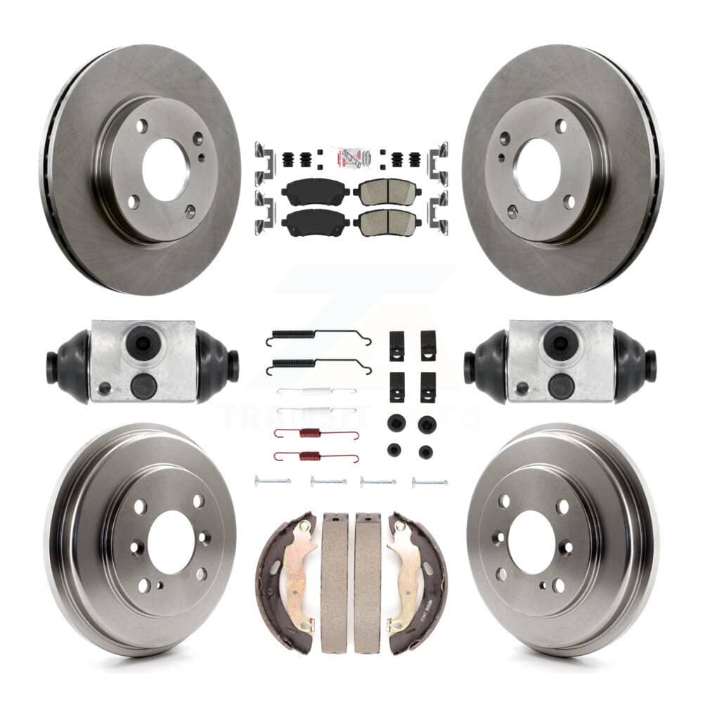 Transit Auto - K8A-105553 - Front and Rear Disc Brake Kits
