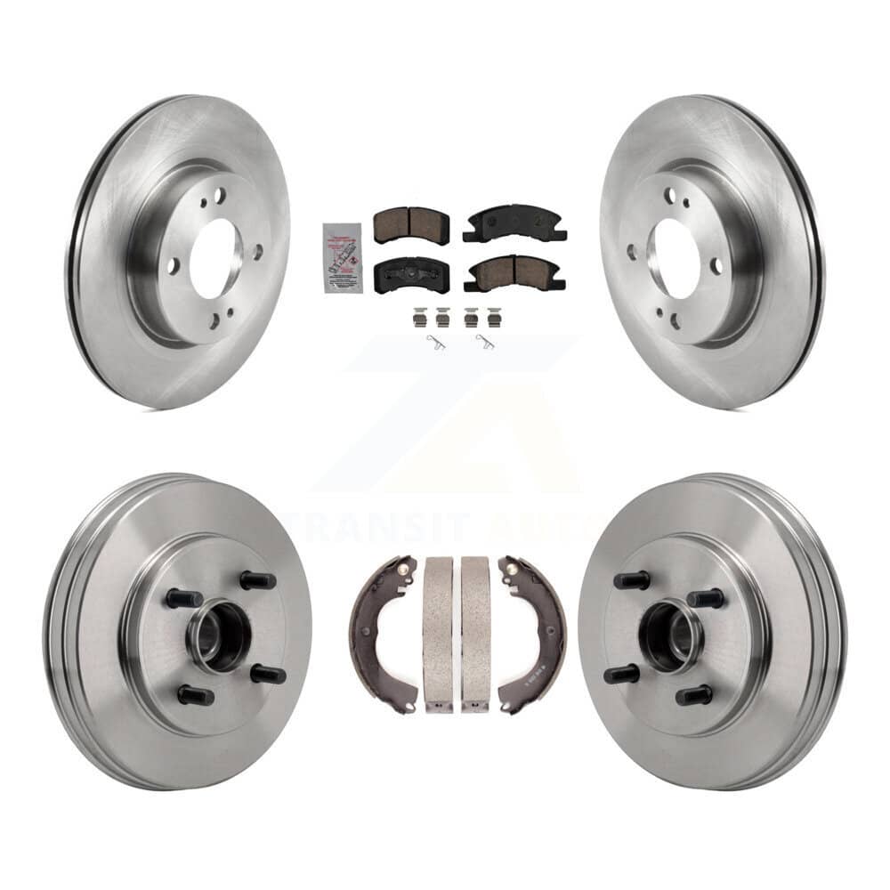 Transit Auto - K8A-109240 - Front and Rear Disc Brake Kits