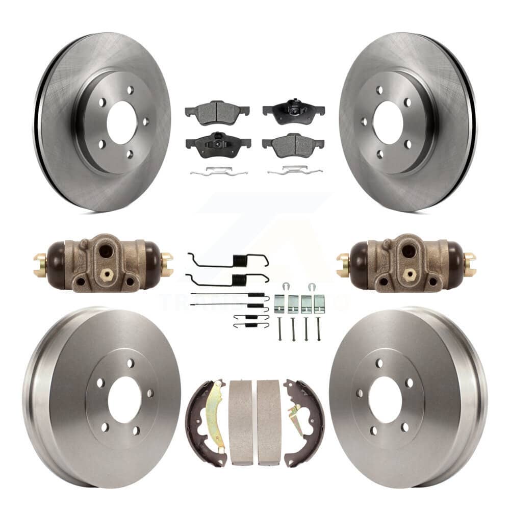 Transit Auto - K8F-102516 - Front and Rear Disc Brake Kits