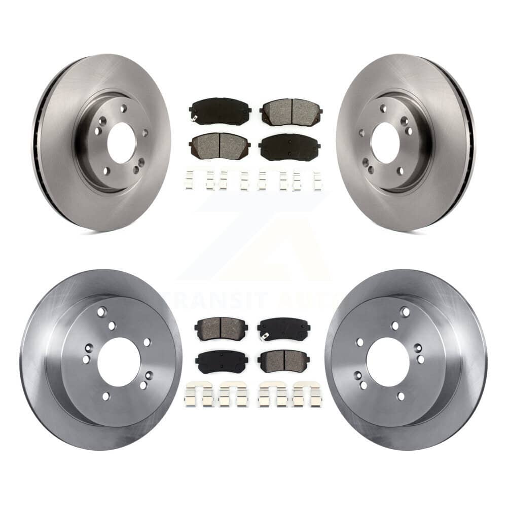 Transit Auto - K8S-101302 - Front and Rear Disc Brake Kits