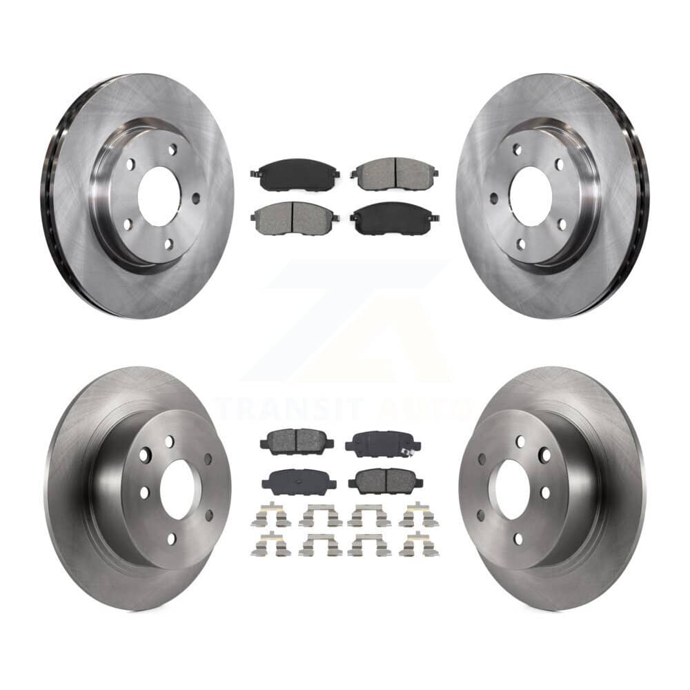 Transit Auto - K8S-101498 - Front and Rear Disc Brake Kits